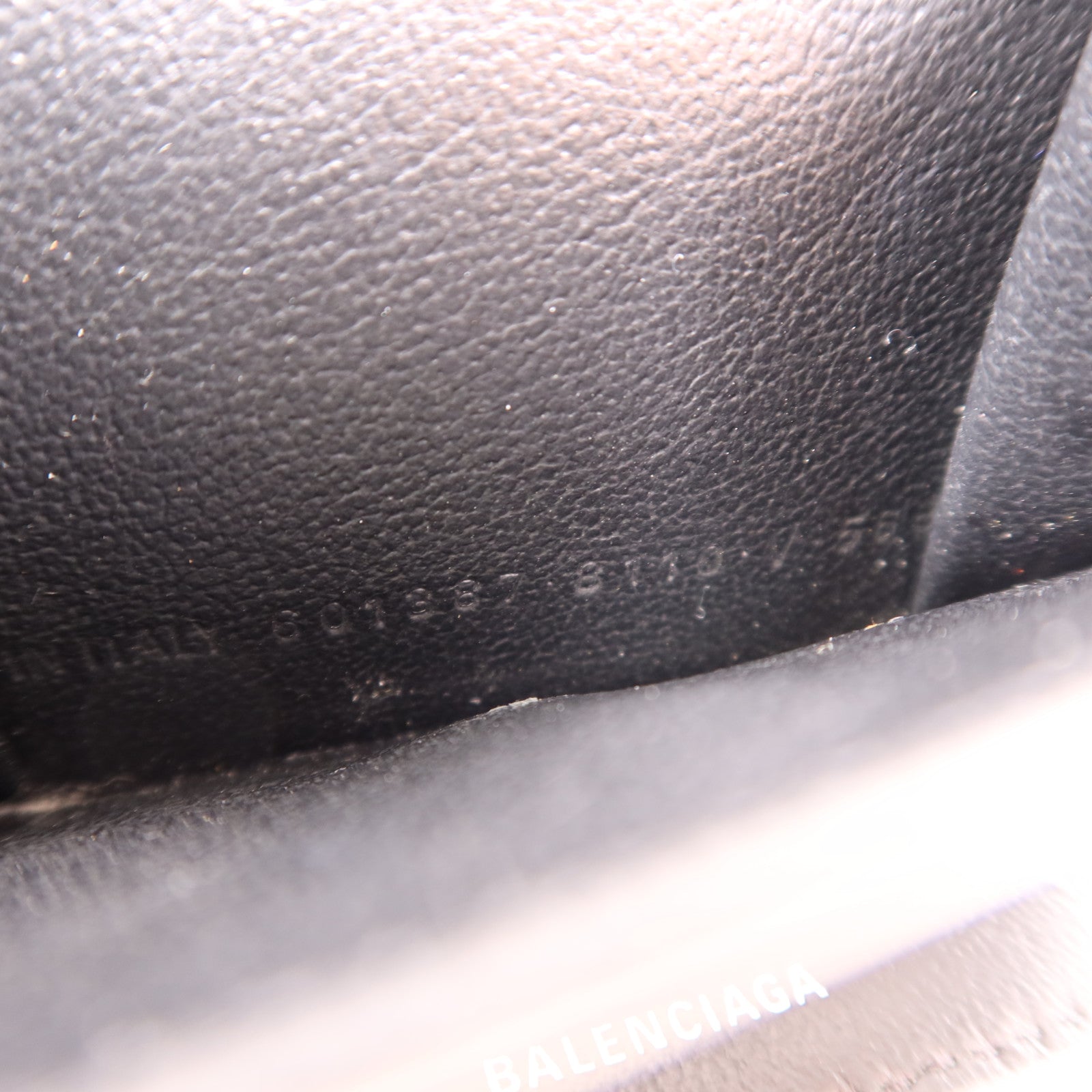 BALENCIAGA 牛皮皮革Wallet銀扣錢包