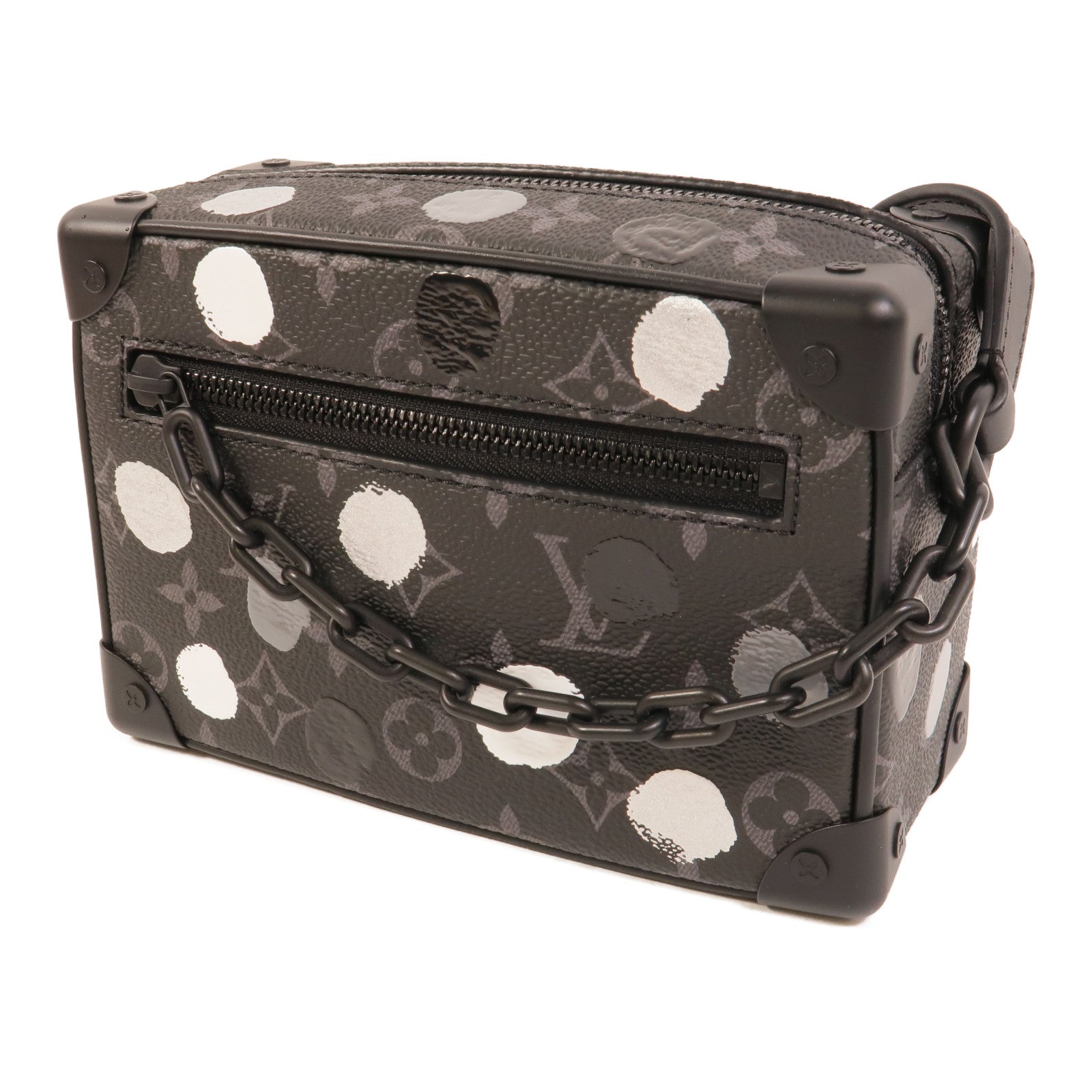 LOUIS VUITTON Monogram Eclipse Mini Soft Trunk肩背袋