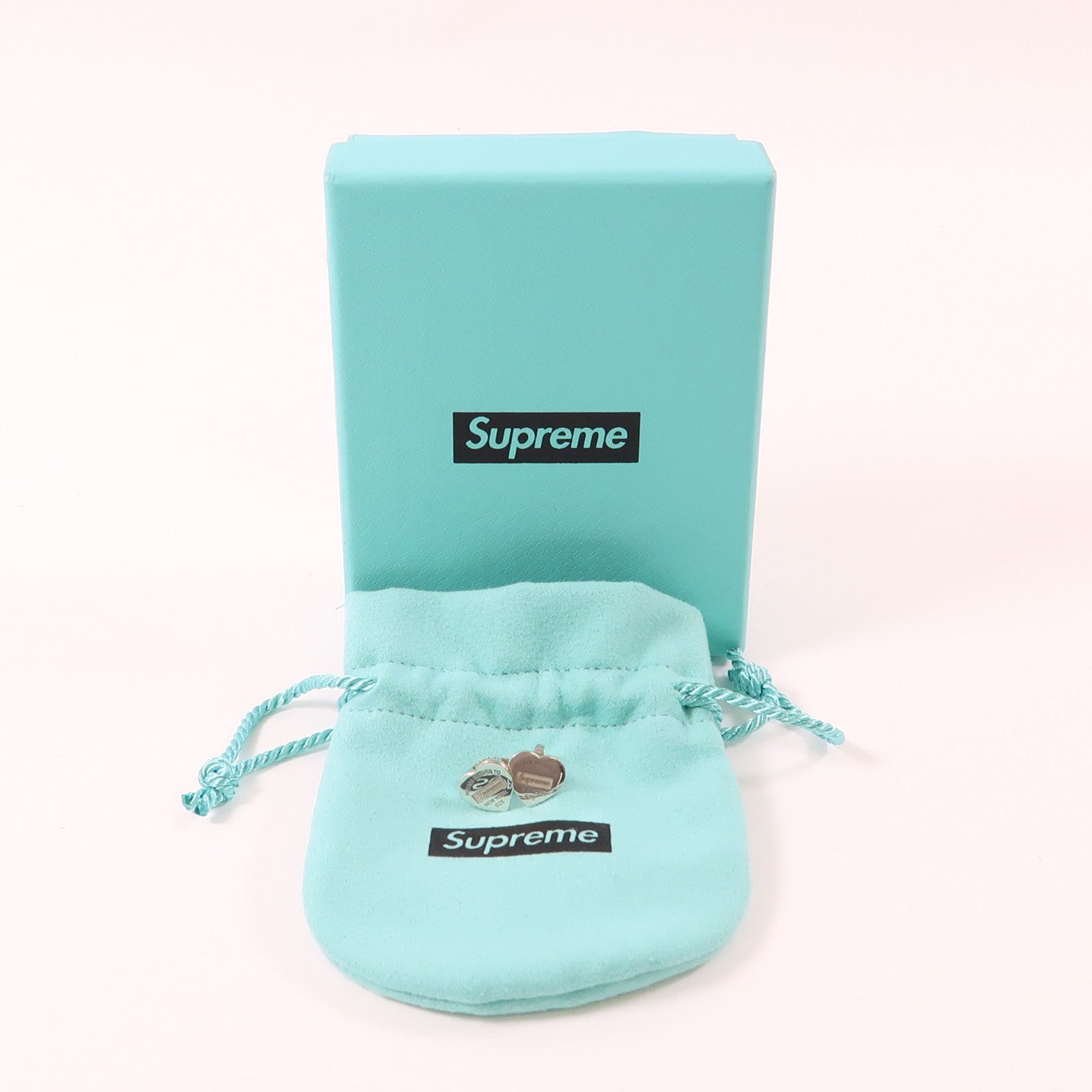 TIFFANY¡®CO Tiffany X Supreme Earrings 925 Sterling Silver