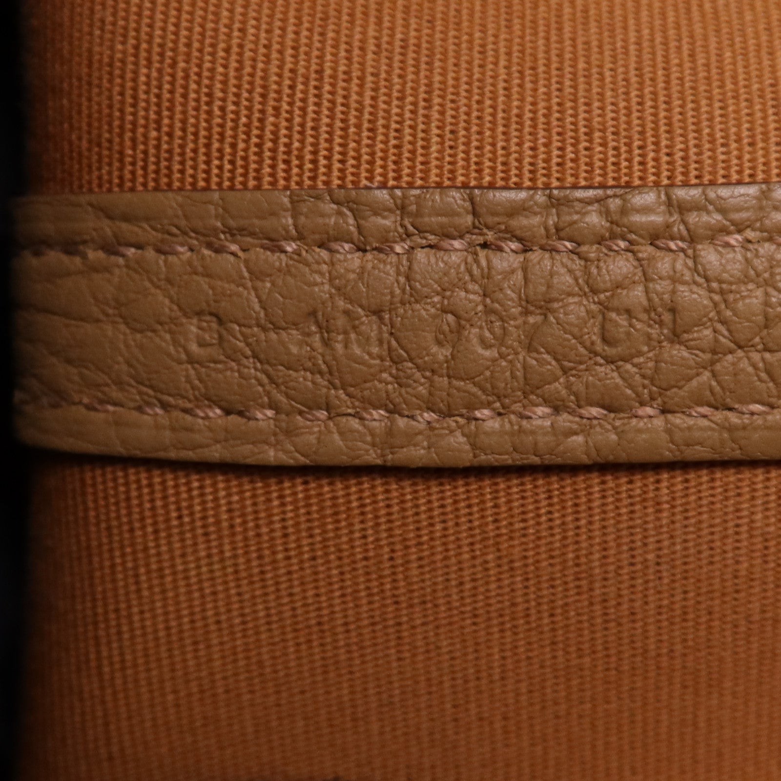 HERMES 帆布Garden Party TPM銀扣手挽袋Etoupe/Chai