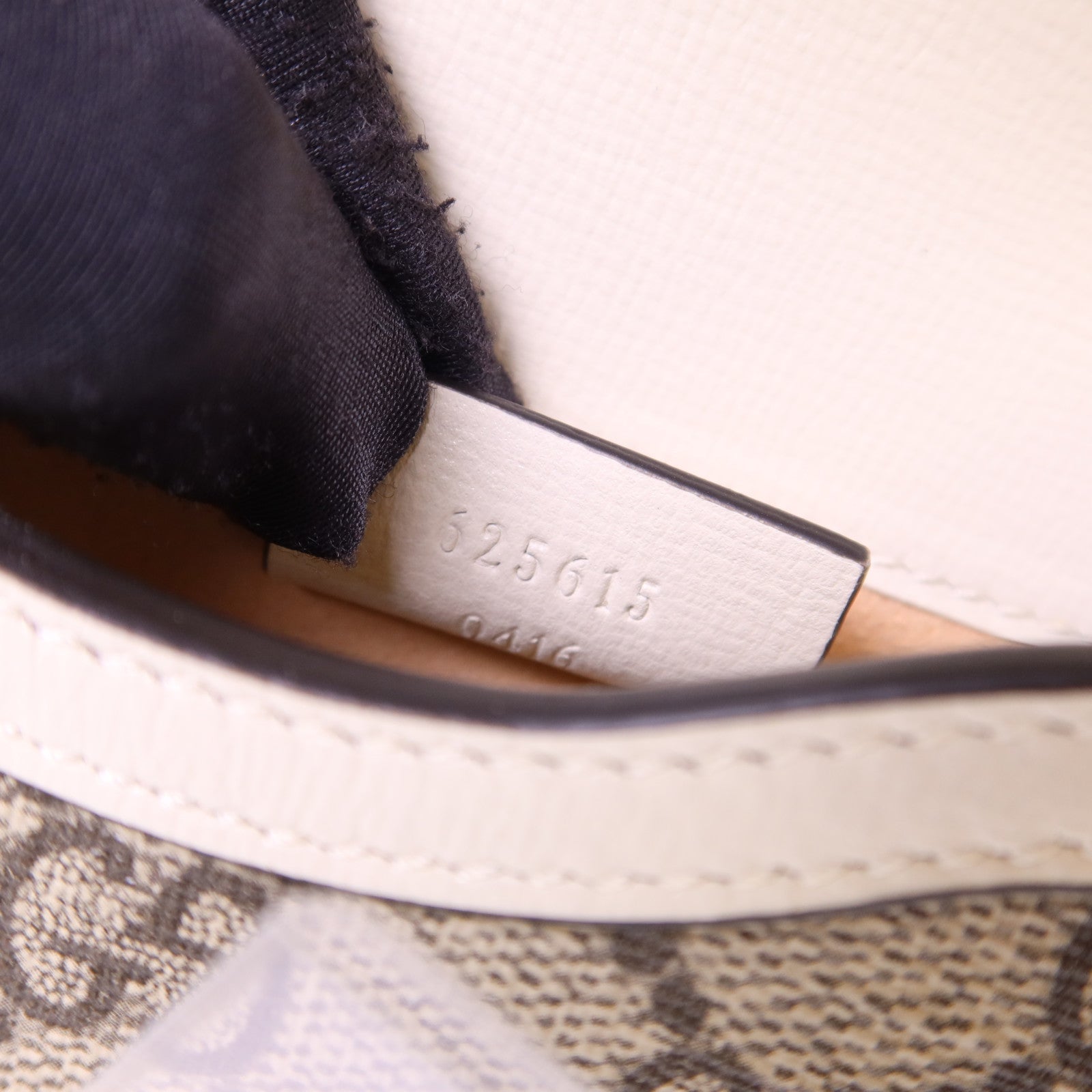 GUCCI 塗層帆布Horsebit 1955 Mini金扣肩背袋