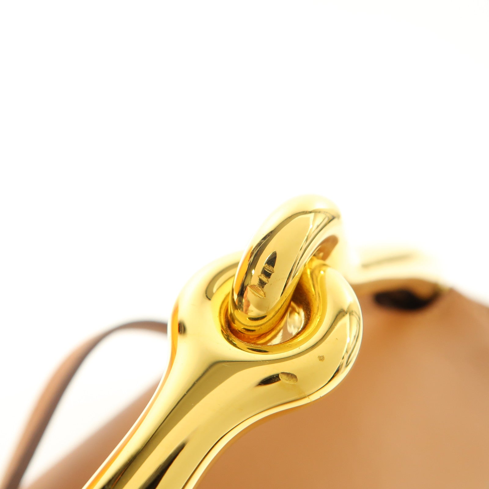 HERMES 【激減優惠】Swift皮革Maximors金扣手挽肩背兩用袋Gold
