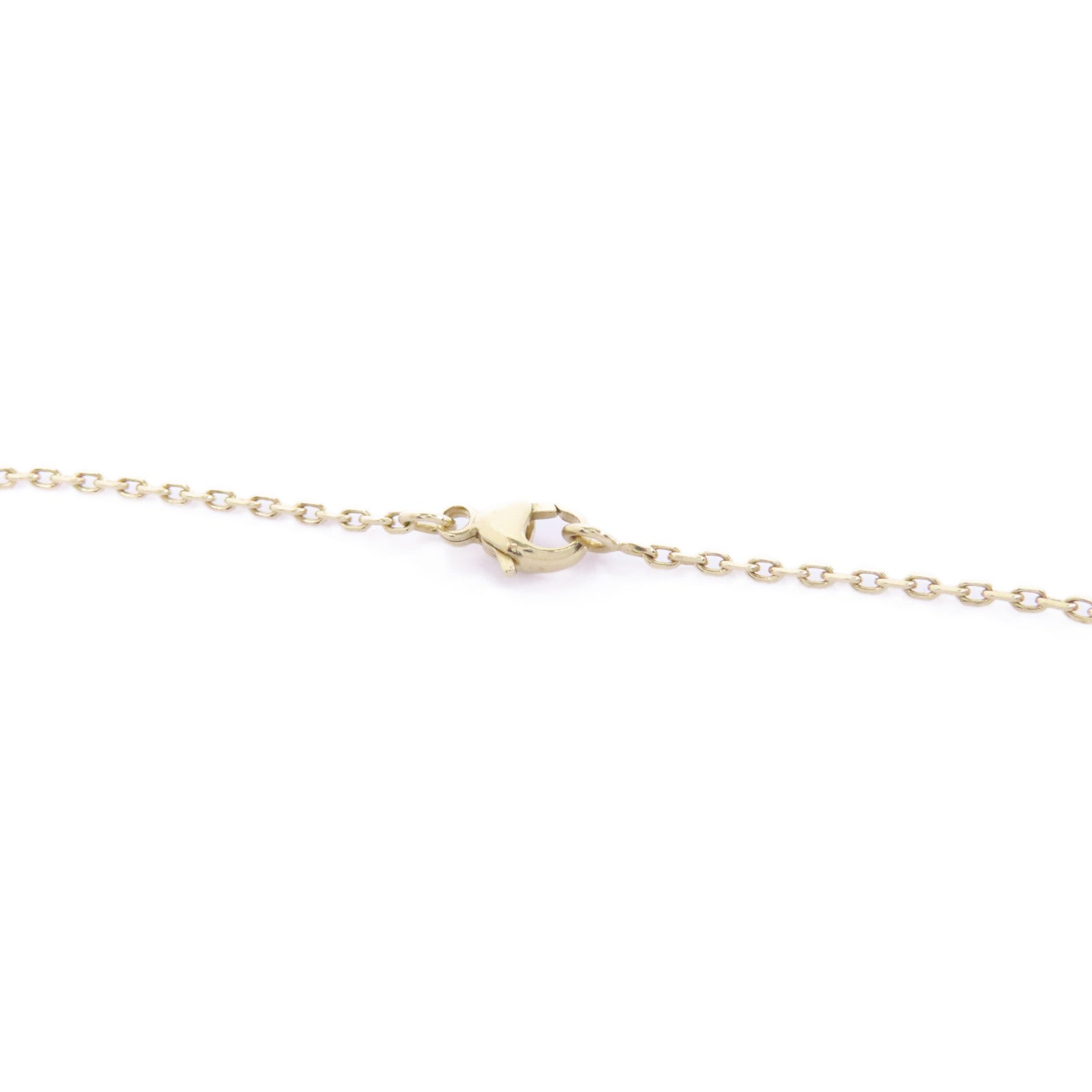 HERMES 金屬/Horn Necklace項鍊啡色/金色