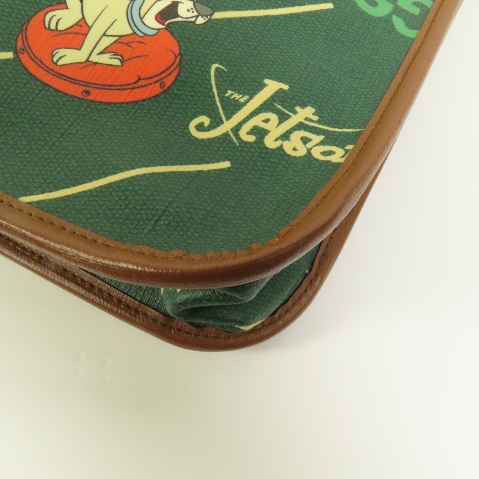 GUCCI 塗層帆布The Jetsons手挽袋