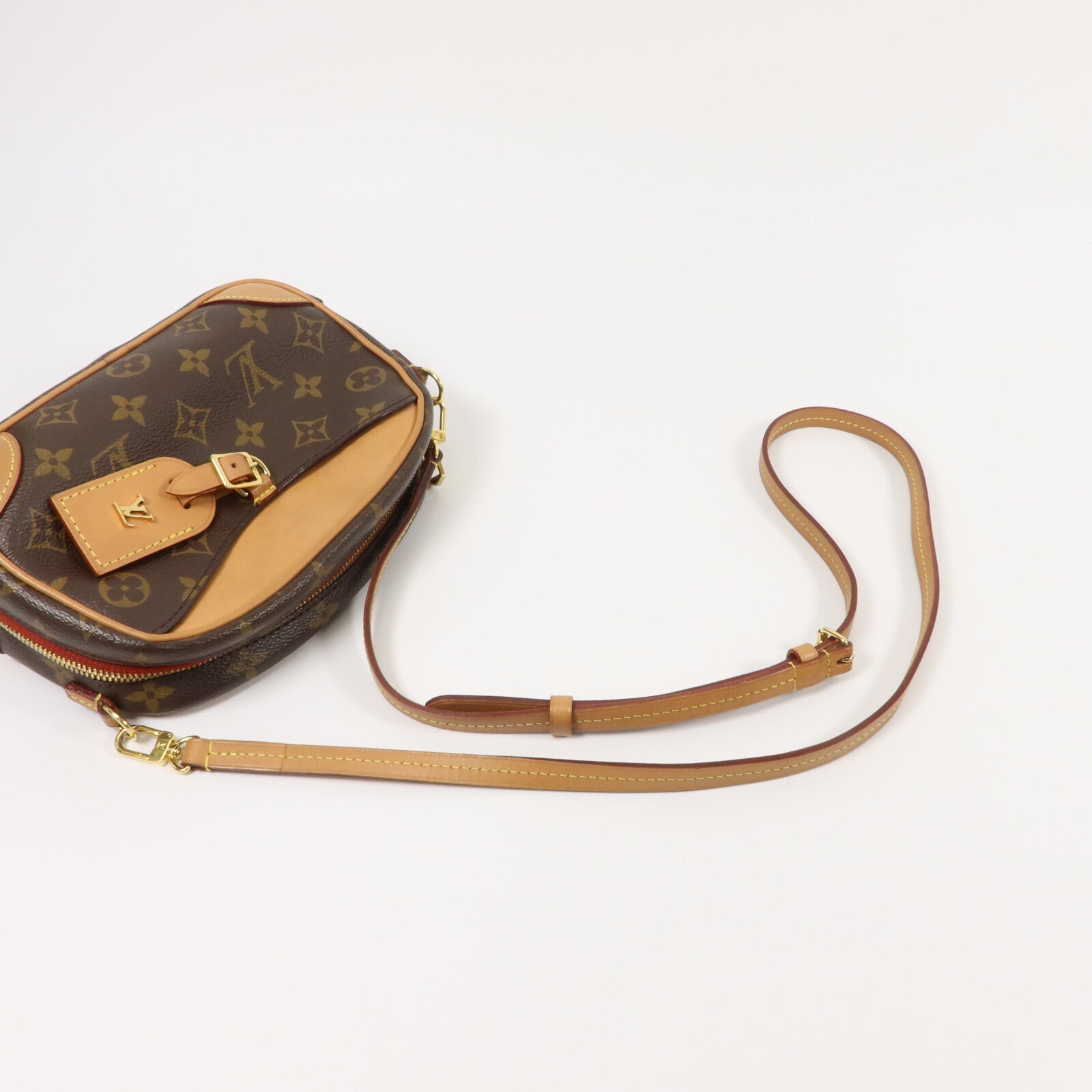 LOUIS VUITTON Monogram Deauville Mini肩背袋