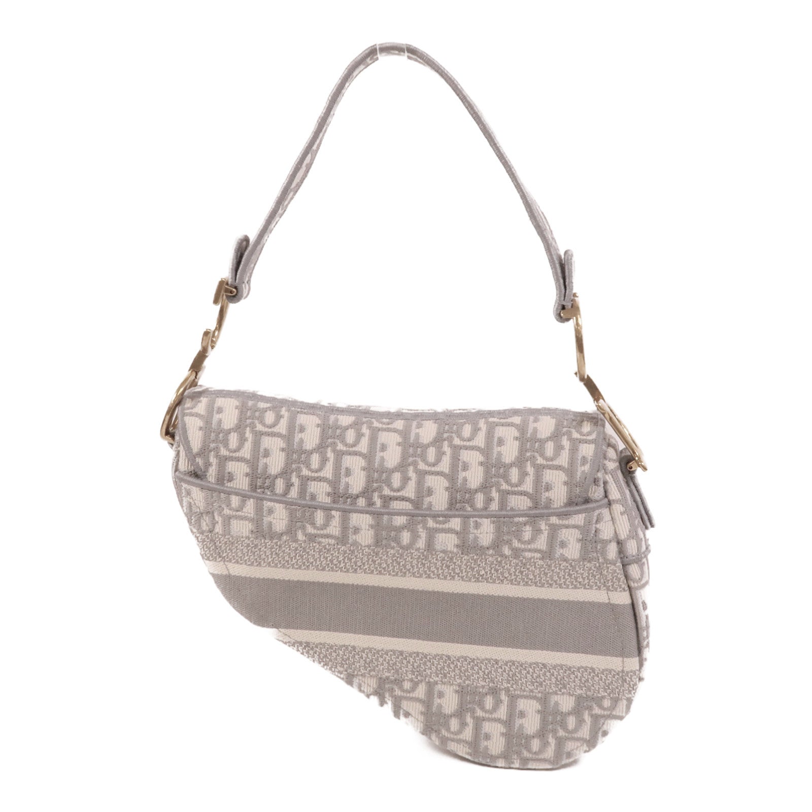 Dior 帆布Saddle Medium肩背袋