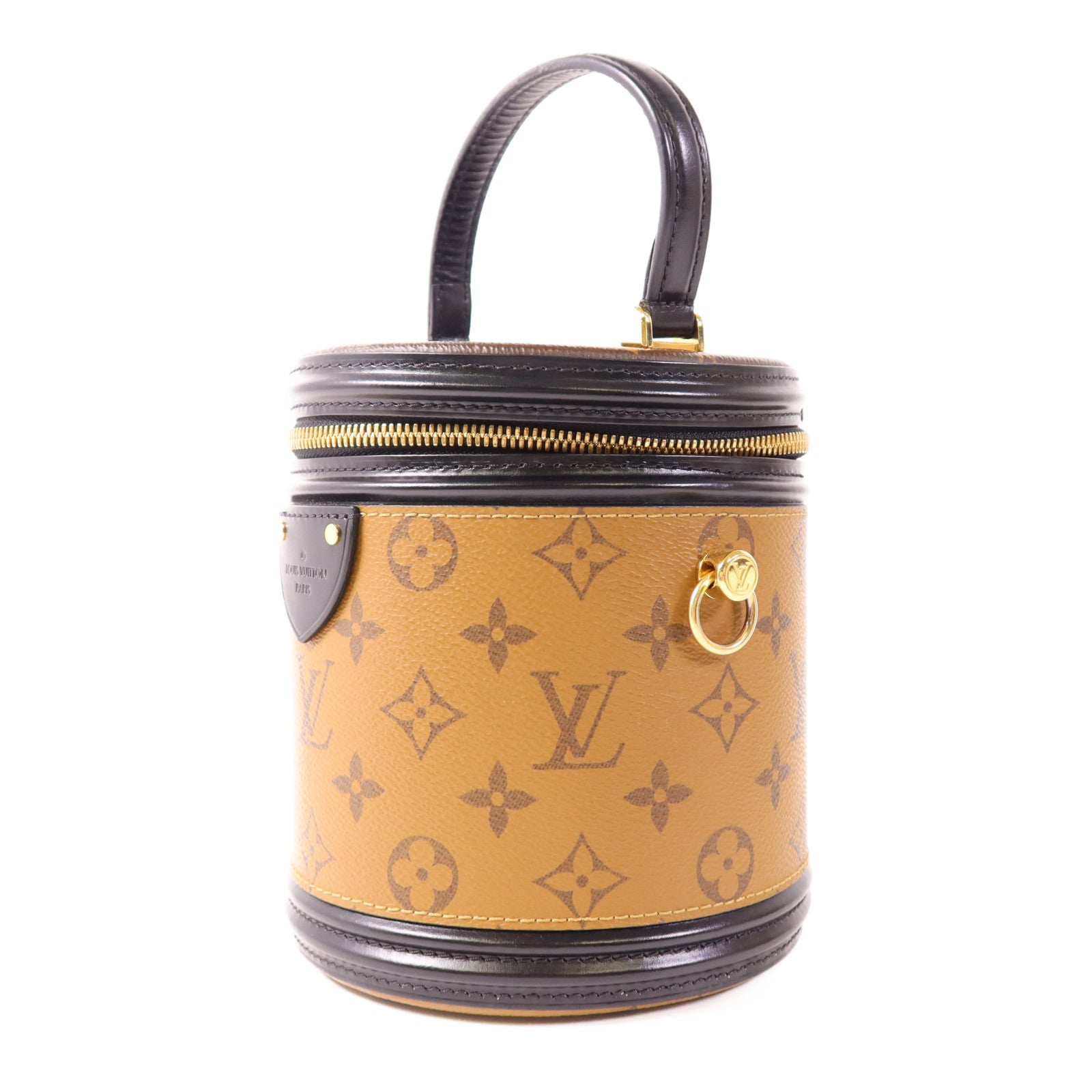 LOUIS VUITTON LV GHW Cannes 2 Way Shoulder Bag Handbag Monogram Reverse Brown