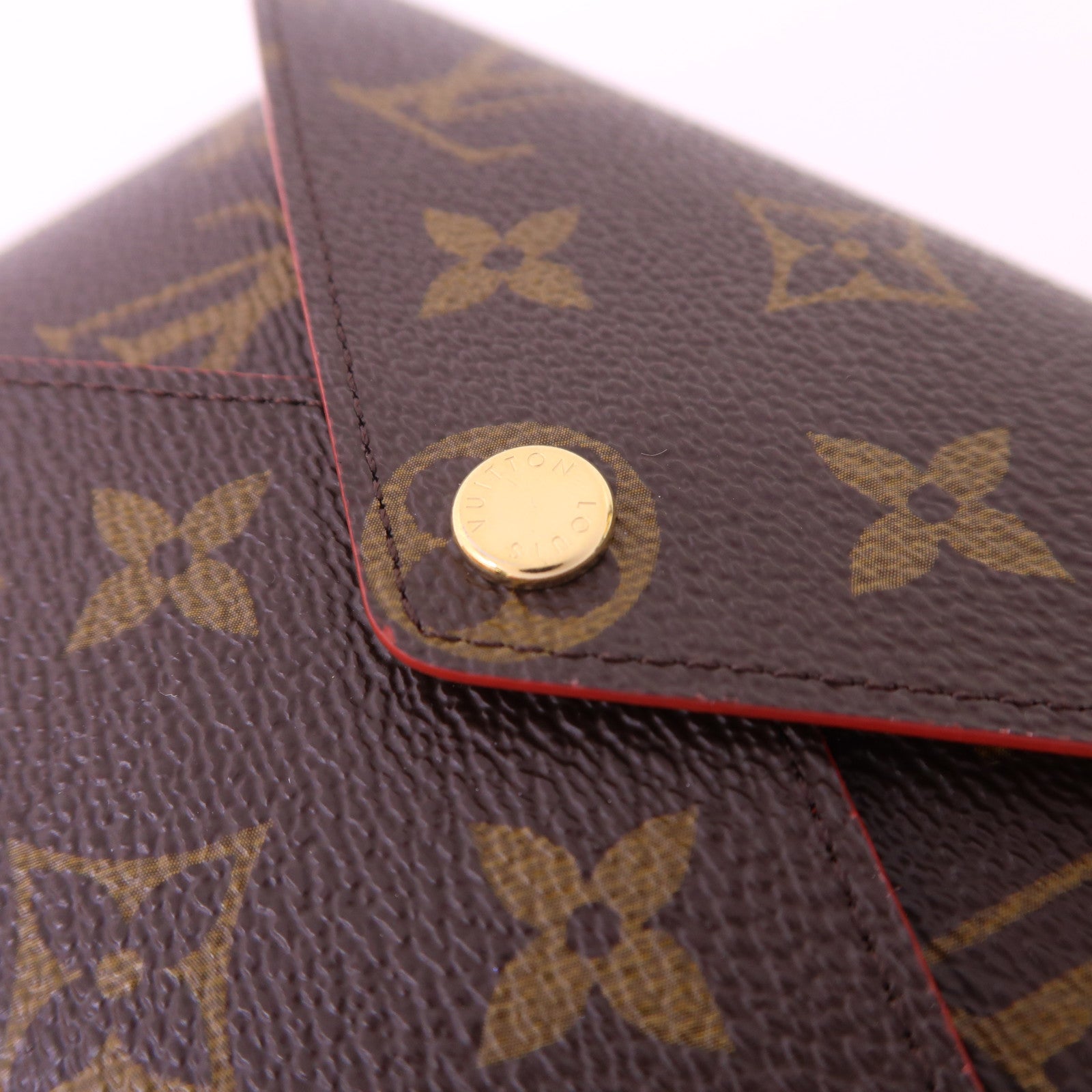 LOUIS VUITTON Monogram Kirigami Pochette金扣手拿包