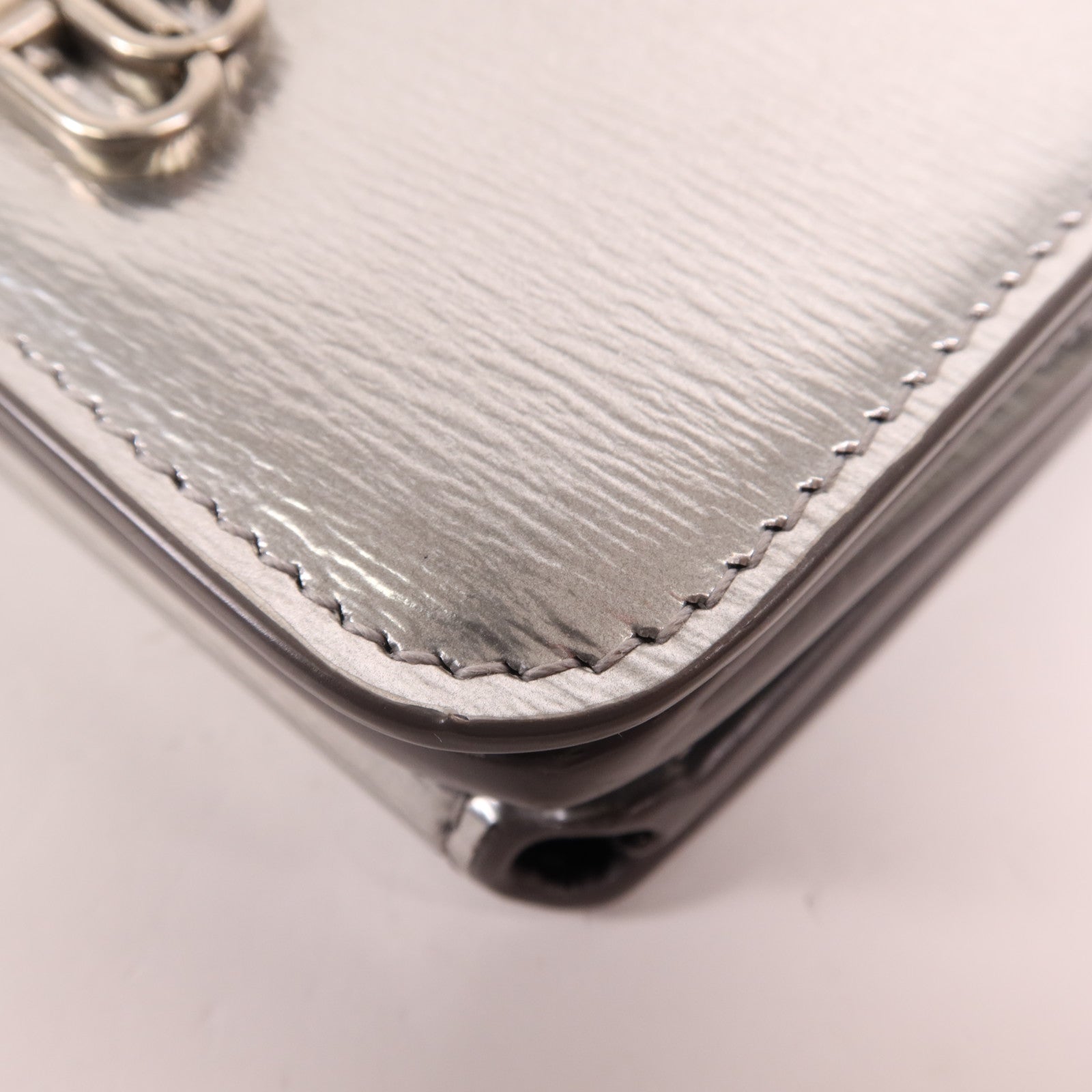 BALENCIAGA 牛皮皮革Wallet銀扣錢包