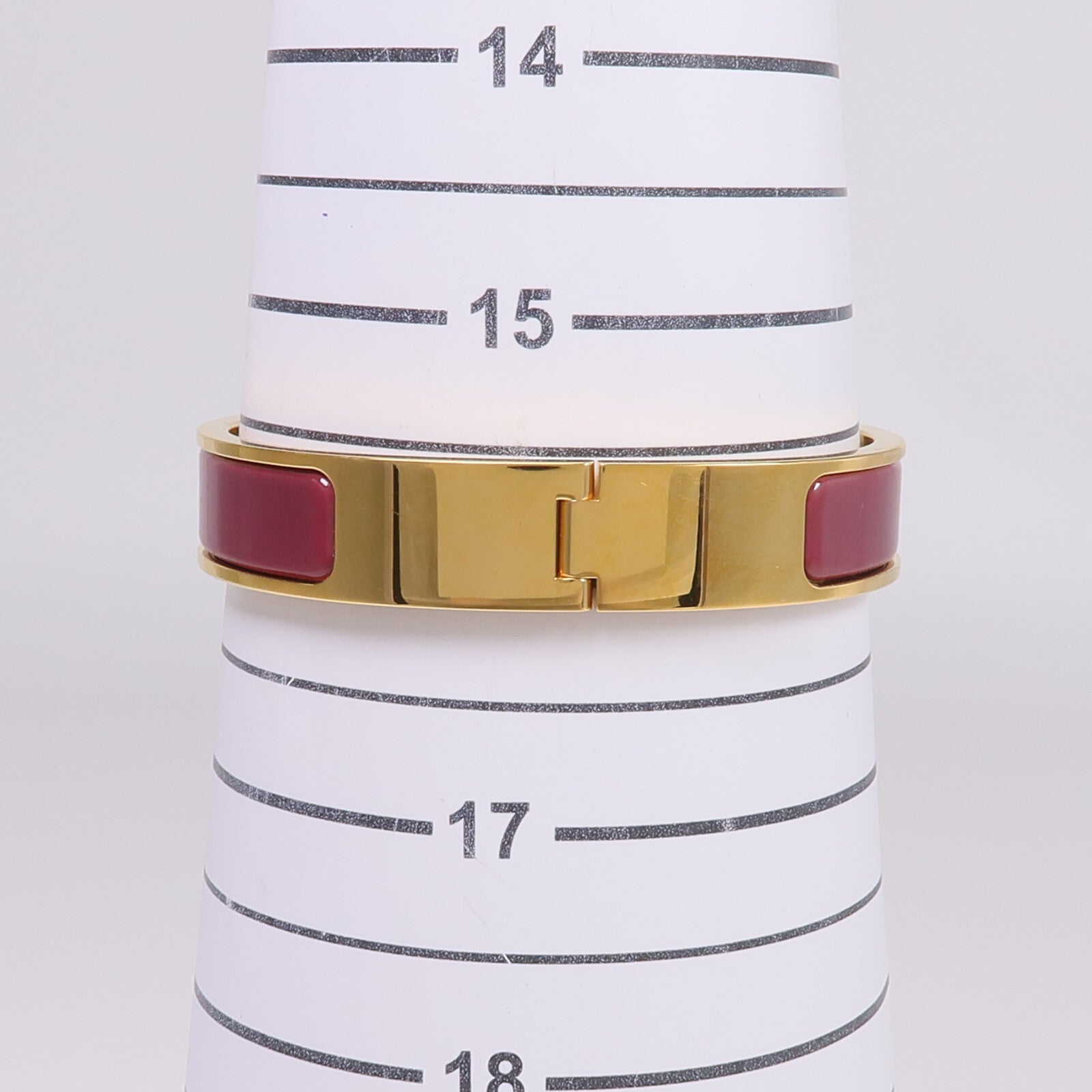 HERMES 金屬/琺瑯Clic H Bracelet手鐲