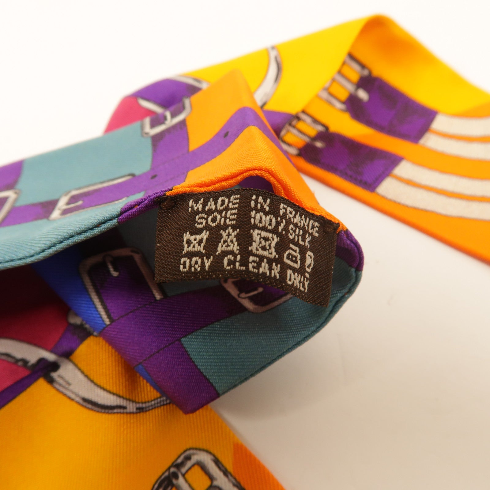 HERMES 絲質Twilly絲巾