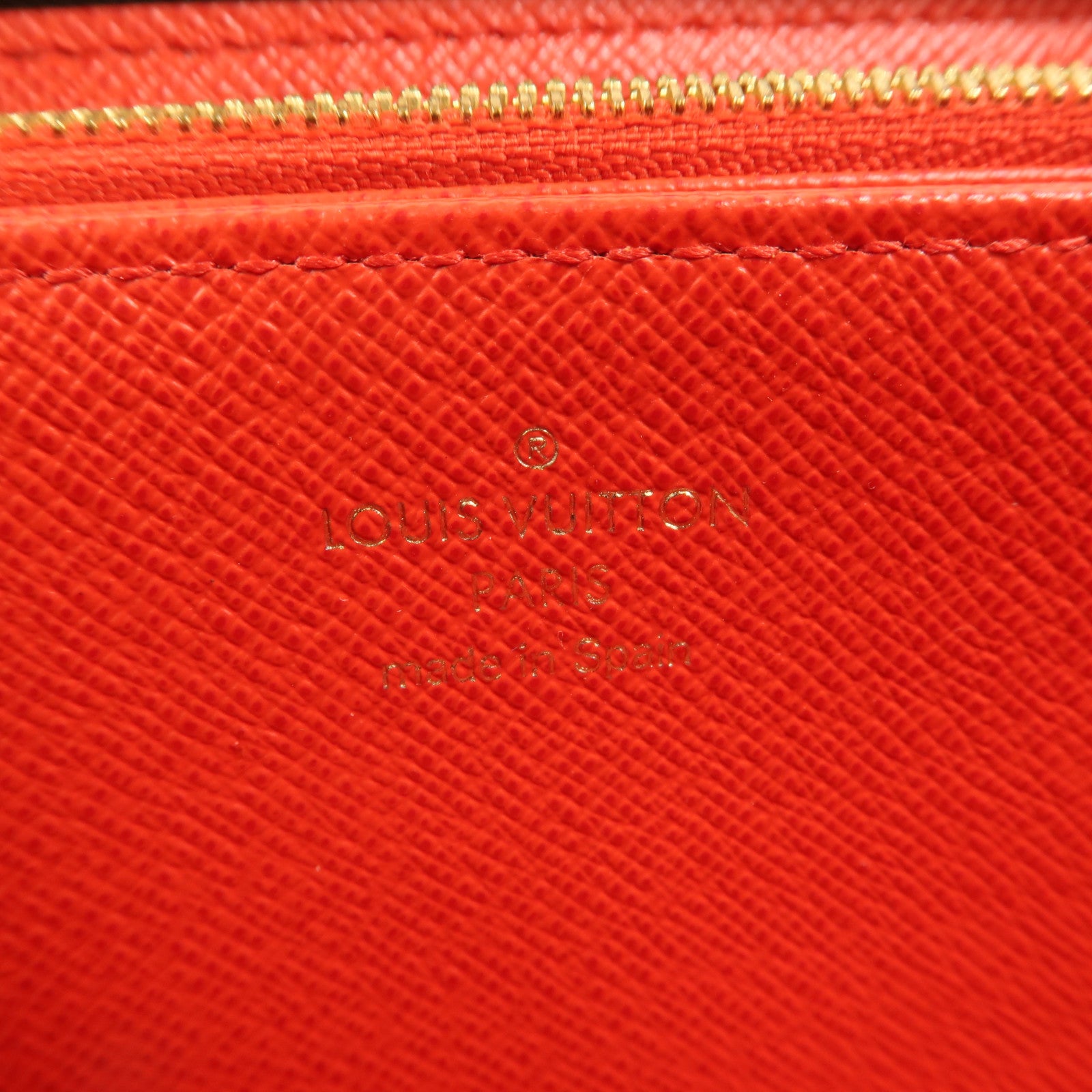 LOUIS VUITTON Monogram Zippy Wallet金扣長錢包