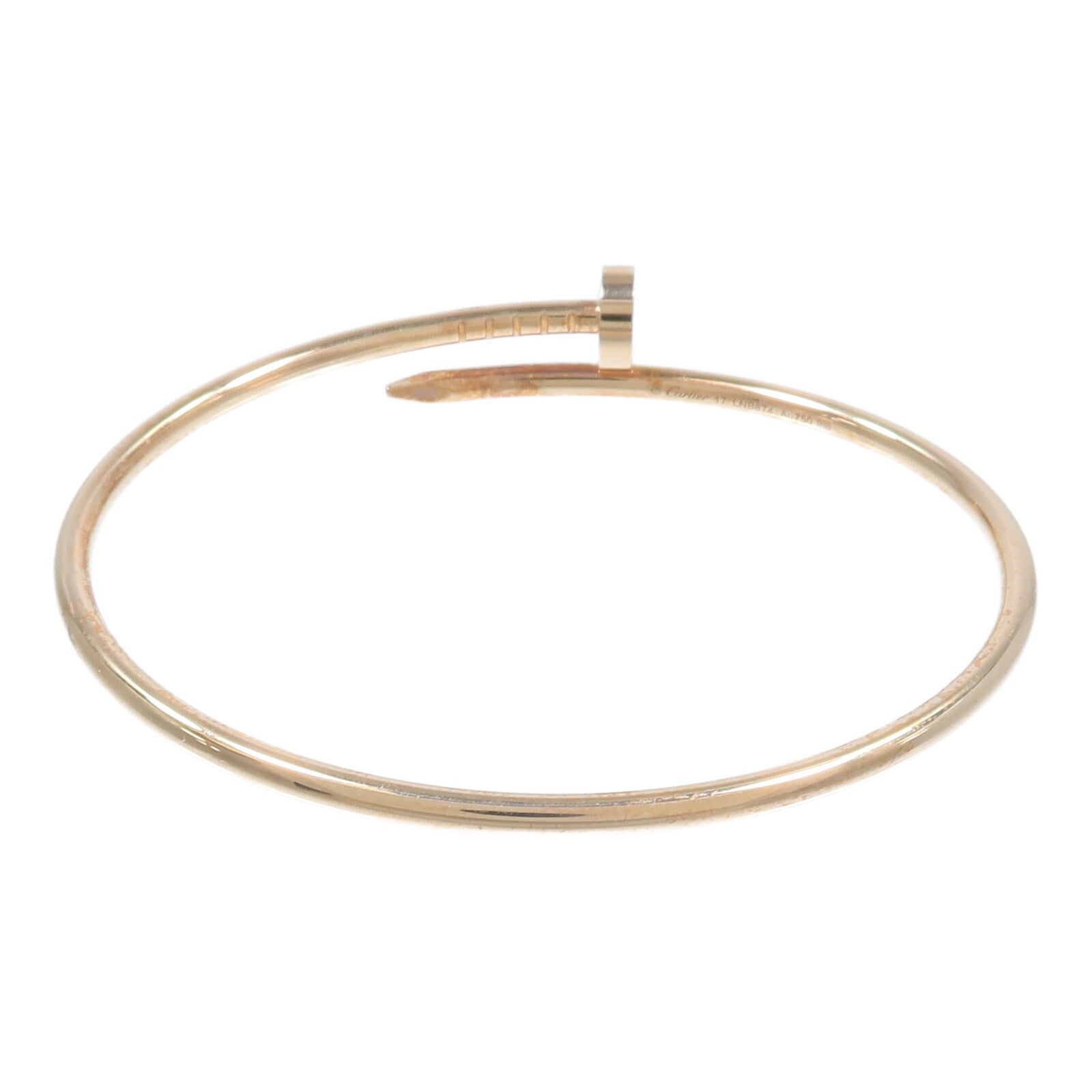 CARTIER 18K玫瑰金Juste Un Clou Bracelet手鐲