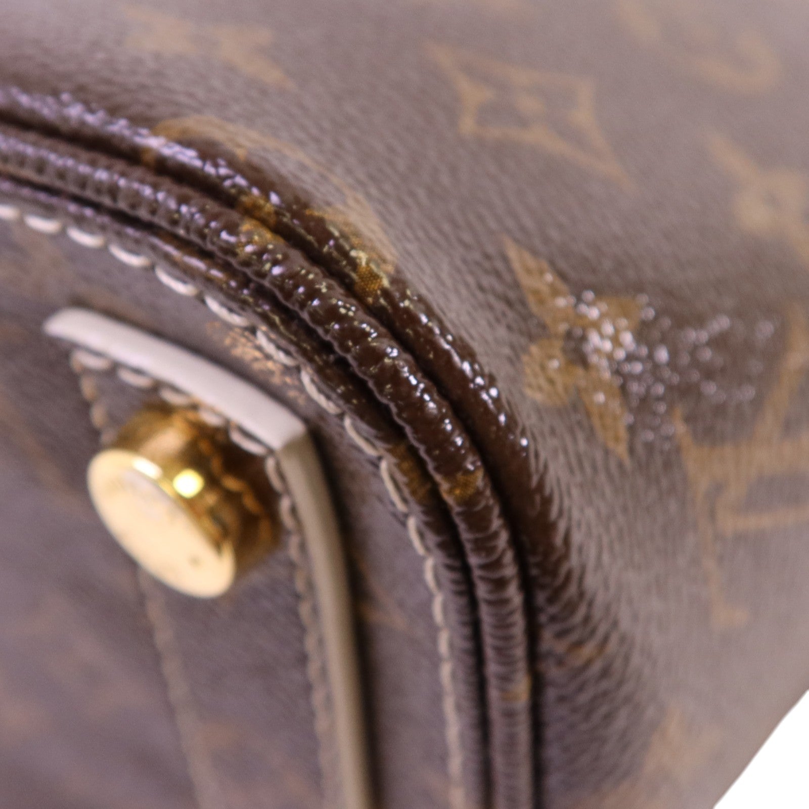 LOUIS VUITTON Monogram Lockit金扣手挽袋