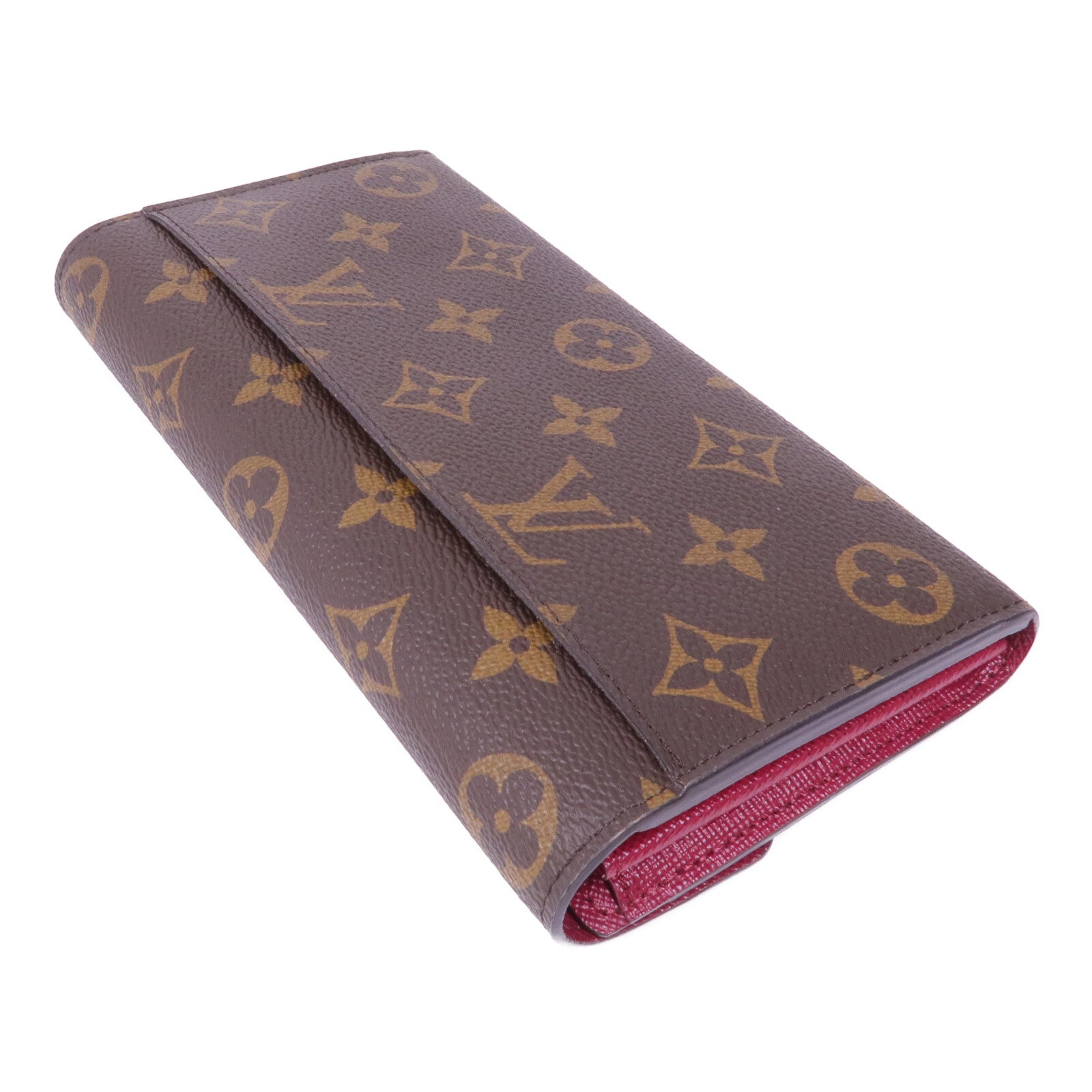 LOUIS VUITTON Monogram Long Wallet金扣長錢包