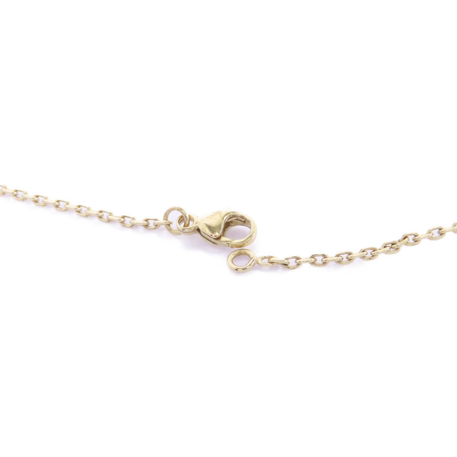 HERMES 金屬/Horn Necklace項鍊啡色/金色