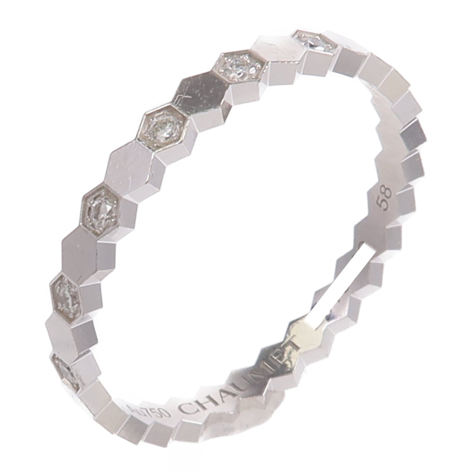Chaumet 18K白金Bee My Love Ring戒指