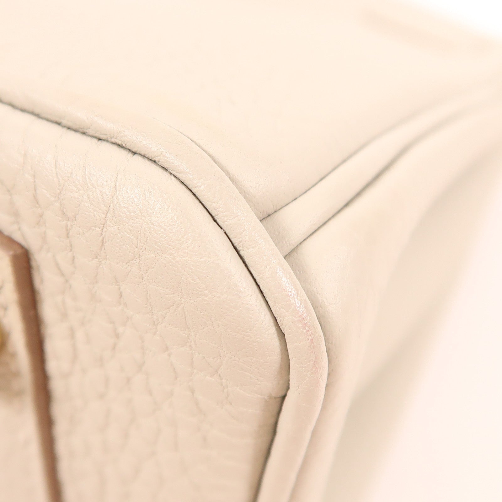 HERMES Togo皮革Birkin 25金扣手挽袋Gris Perle淺灰色