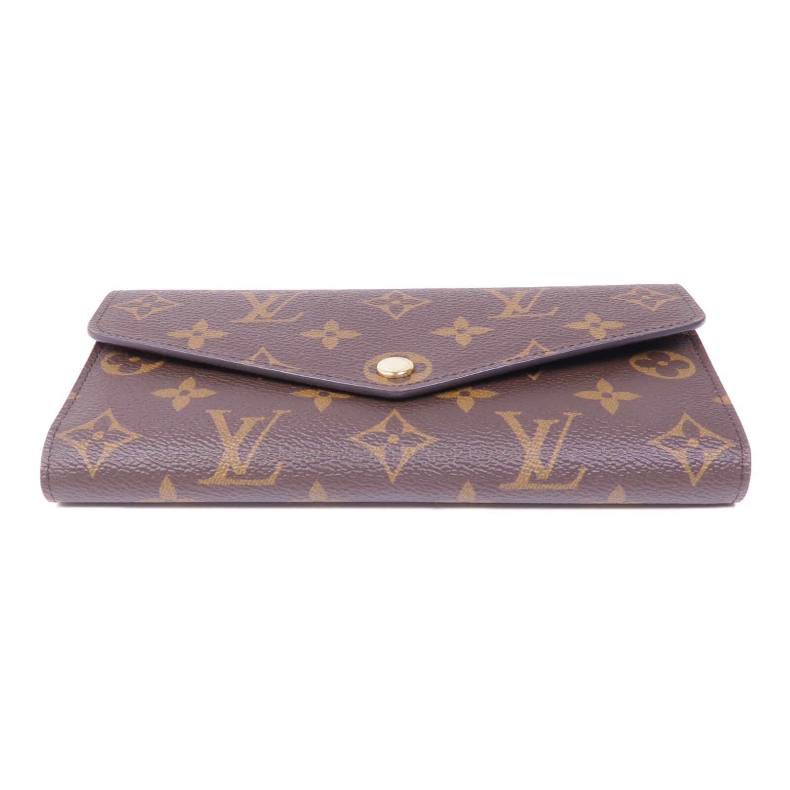 LOUIS VUITTON Monogram Long Wallet金扣長錢包