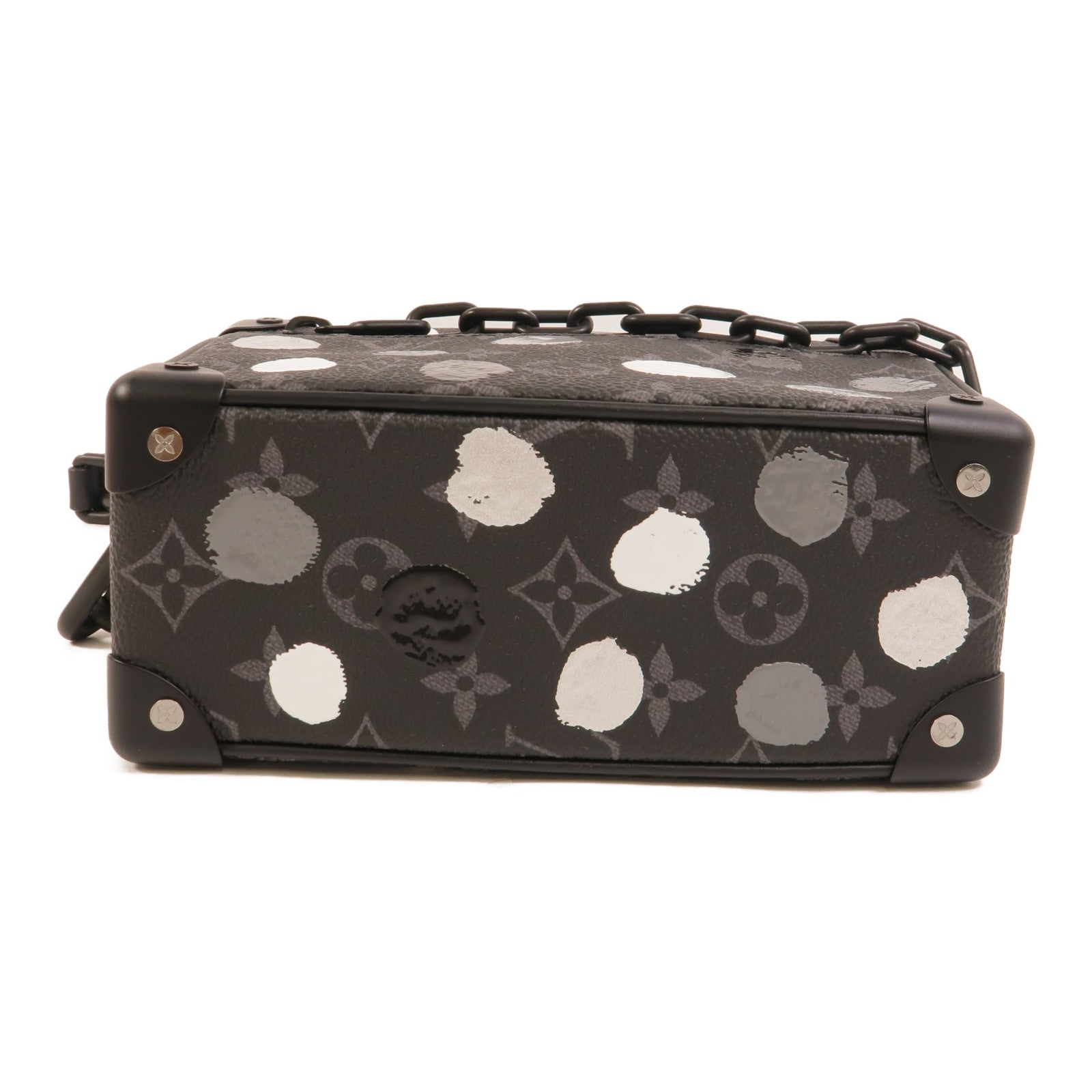 LOUIS VUITTON Monogram Eclipse Mini Soft Trunk肩背袋