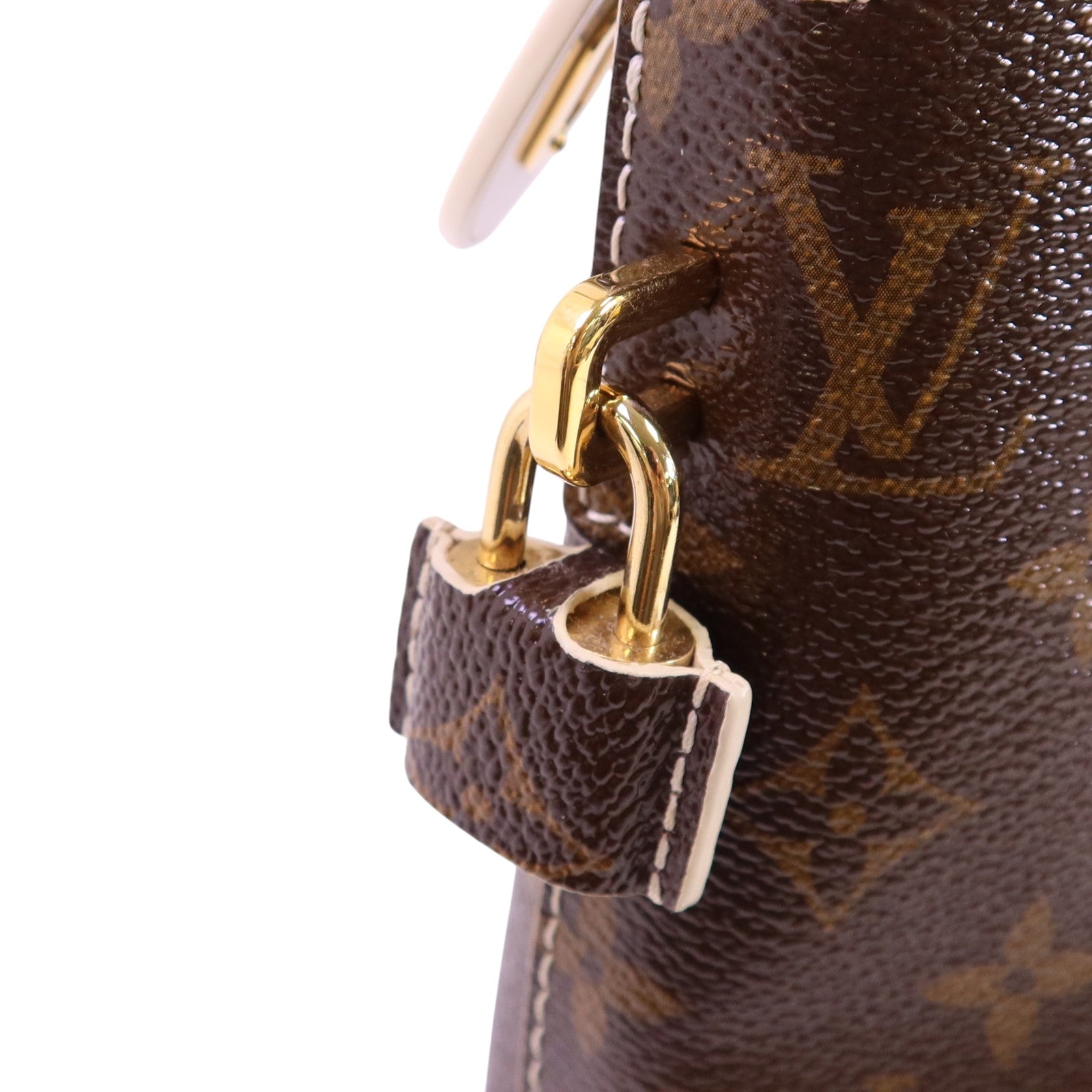 LOUIS VUITTON Monogram Lockit金扣手挽袋