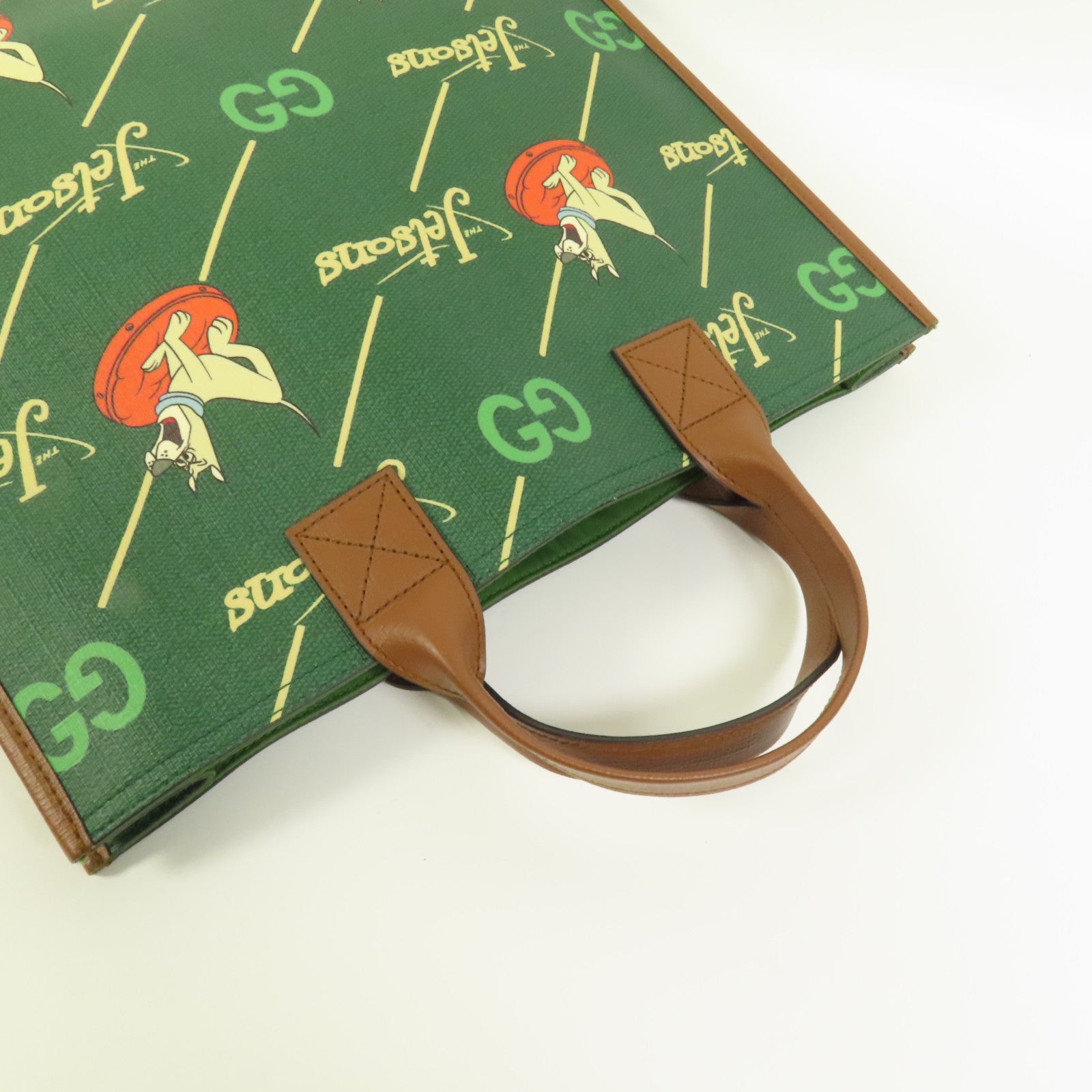 GUCCI 【激減優惠】塗層帆布The Jetsons手挽袋