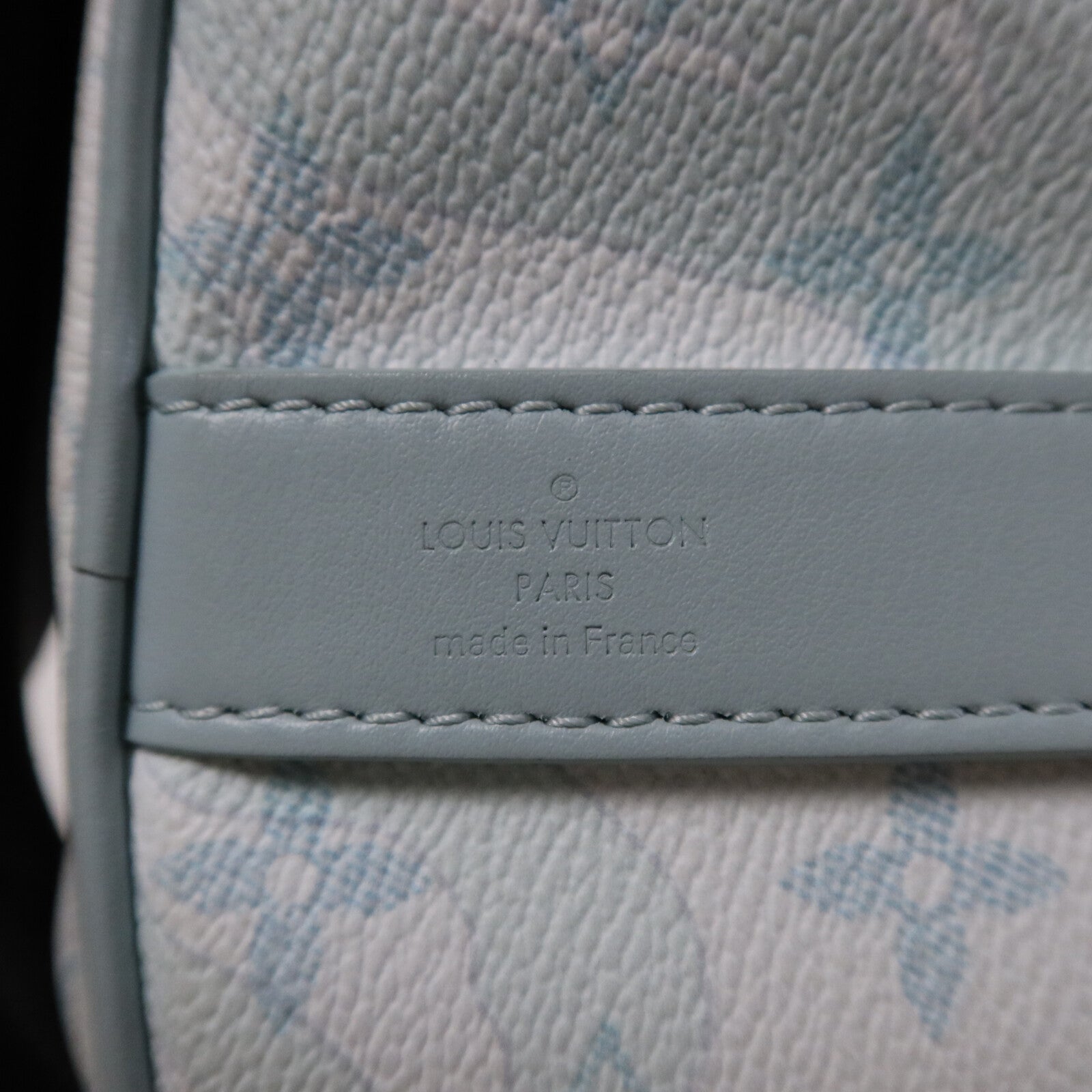 LOUIS VUITTON Monogram Aquagarden Keepall Bandouliere 25銀扣手挽肩背兩用袋