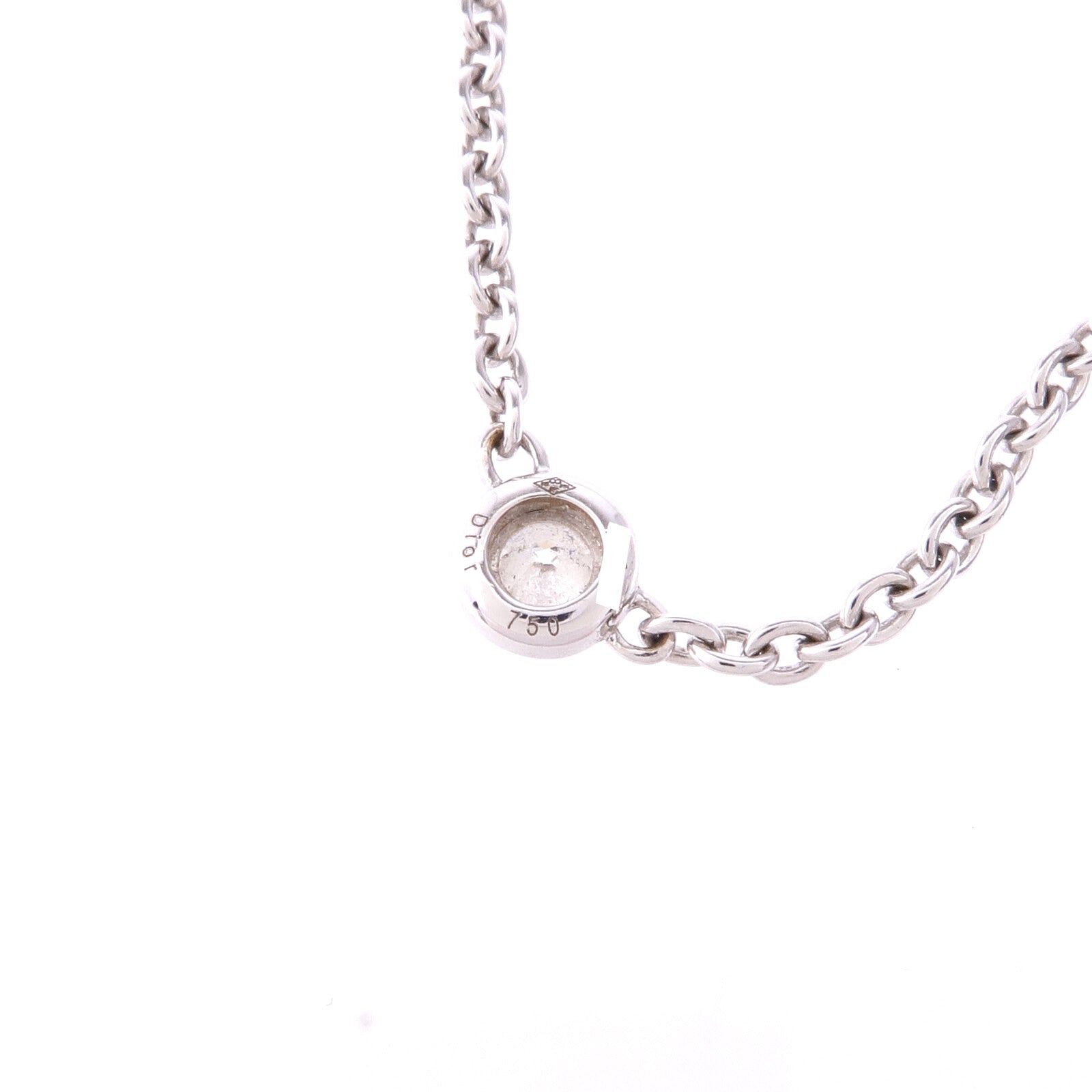 Dior 18K白金Diamond Necklace鑽石項鍊