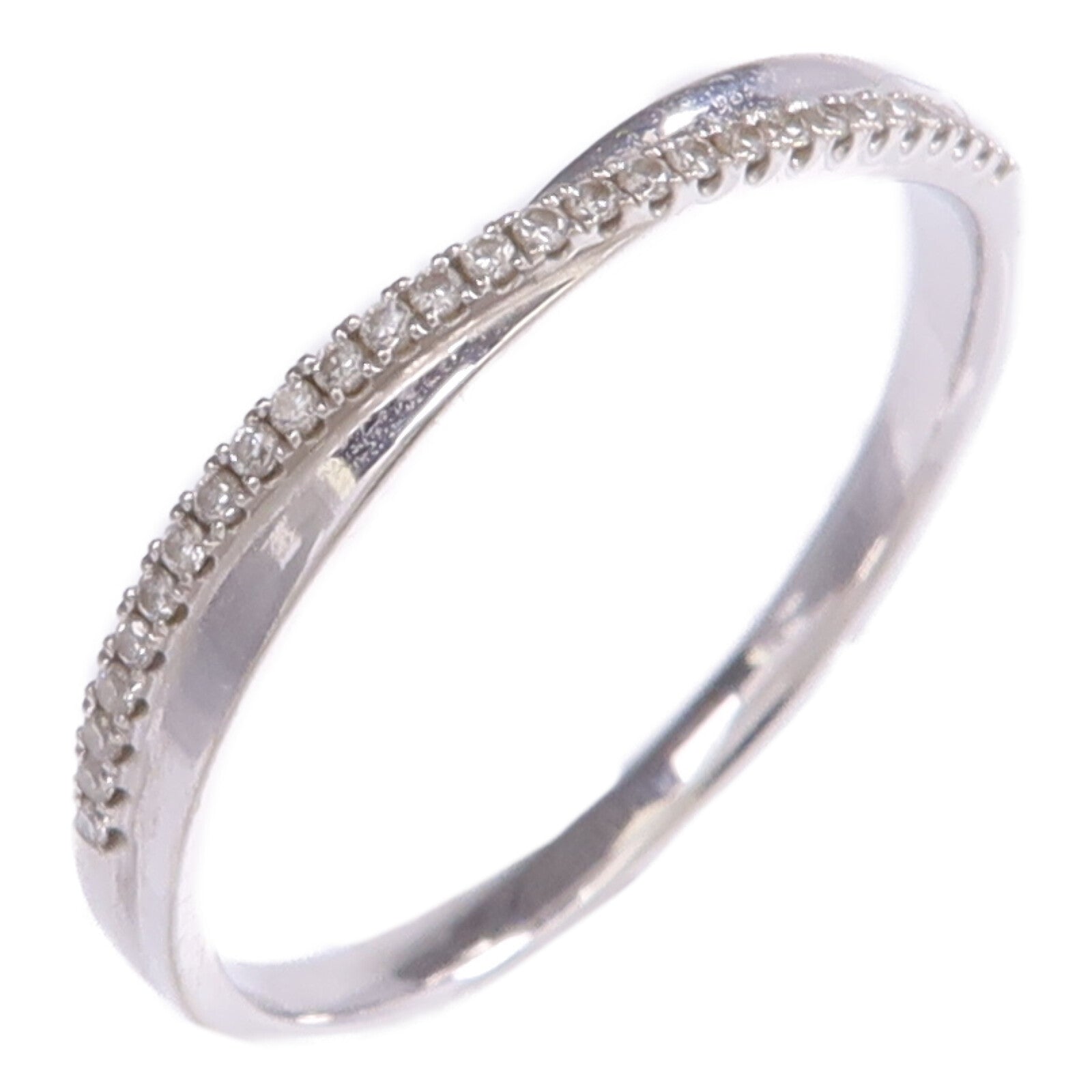 JEWELRY 18K白金Diamond Ring鑽石戒指US#5.5