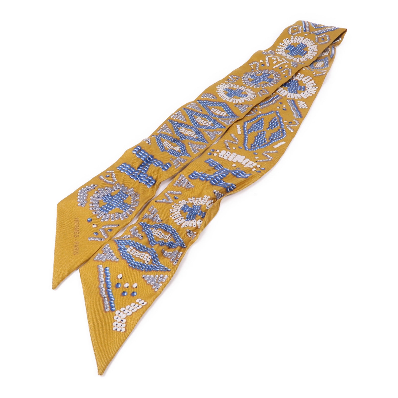 HERMES 絲質Twilly絲巾