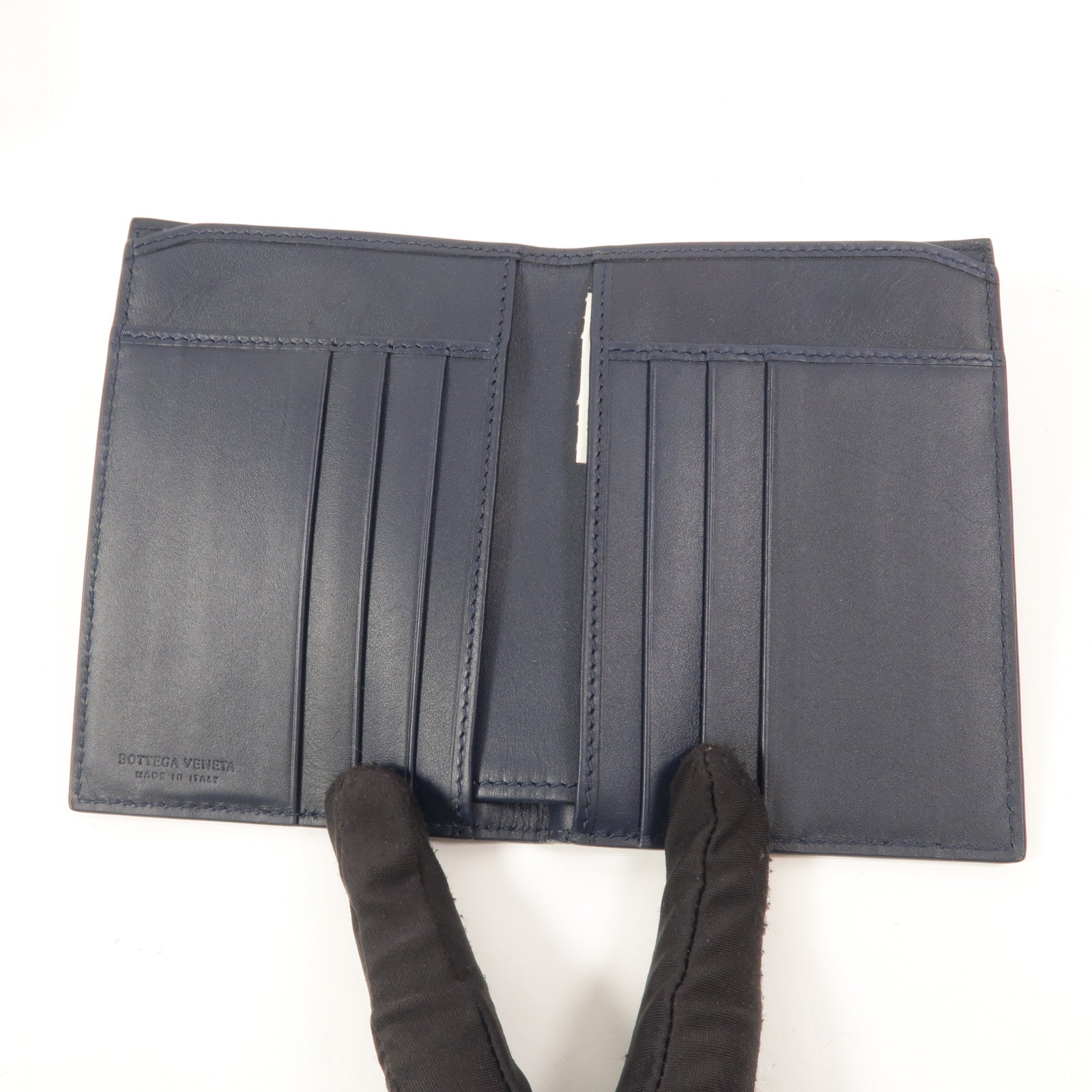 BOTTEGA VENETA 牛皮皮革Bifold Wallet錢包