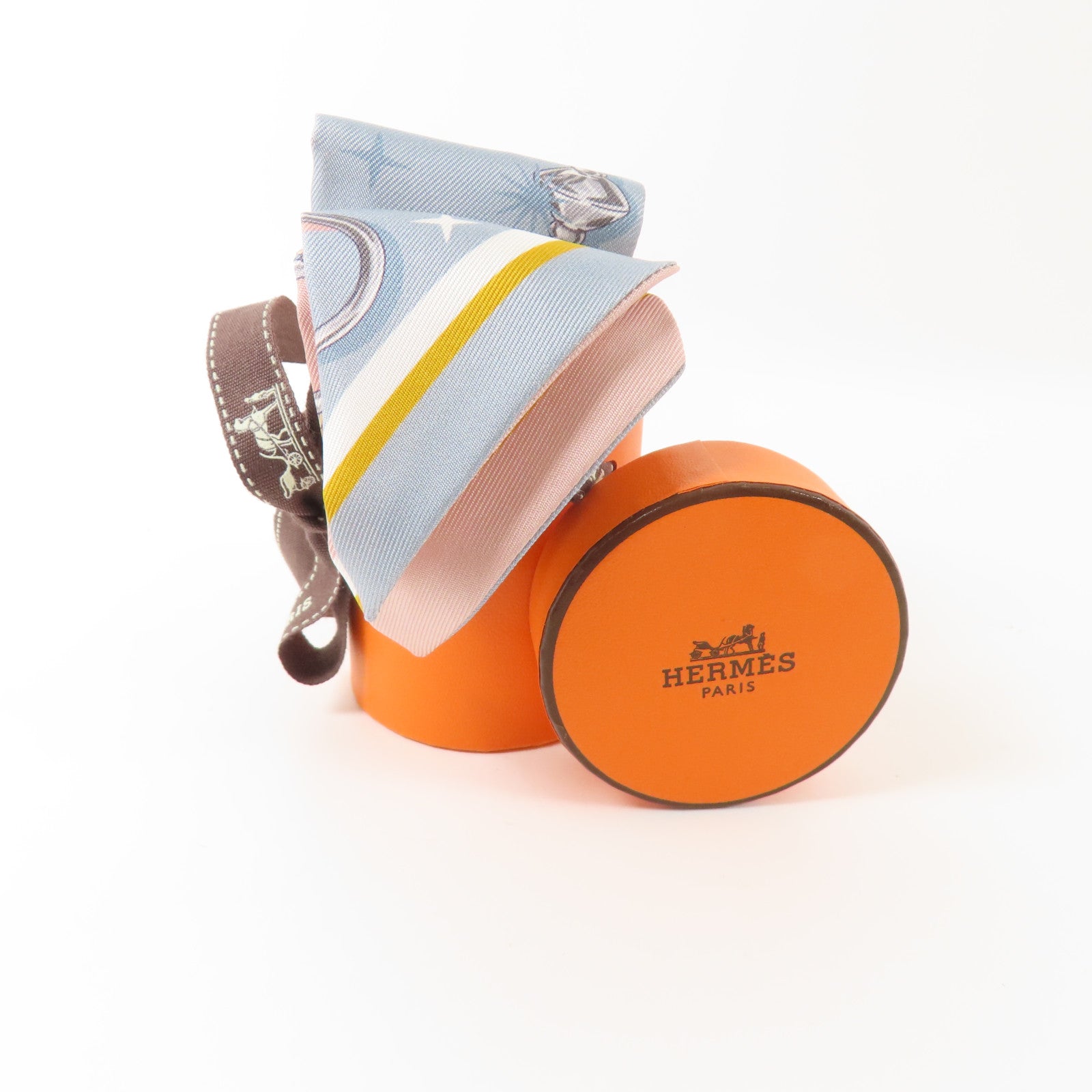 HERMES 絲質Twilly絲巾
