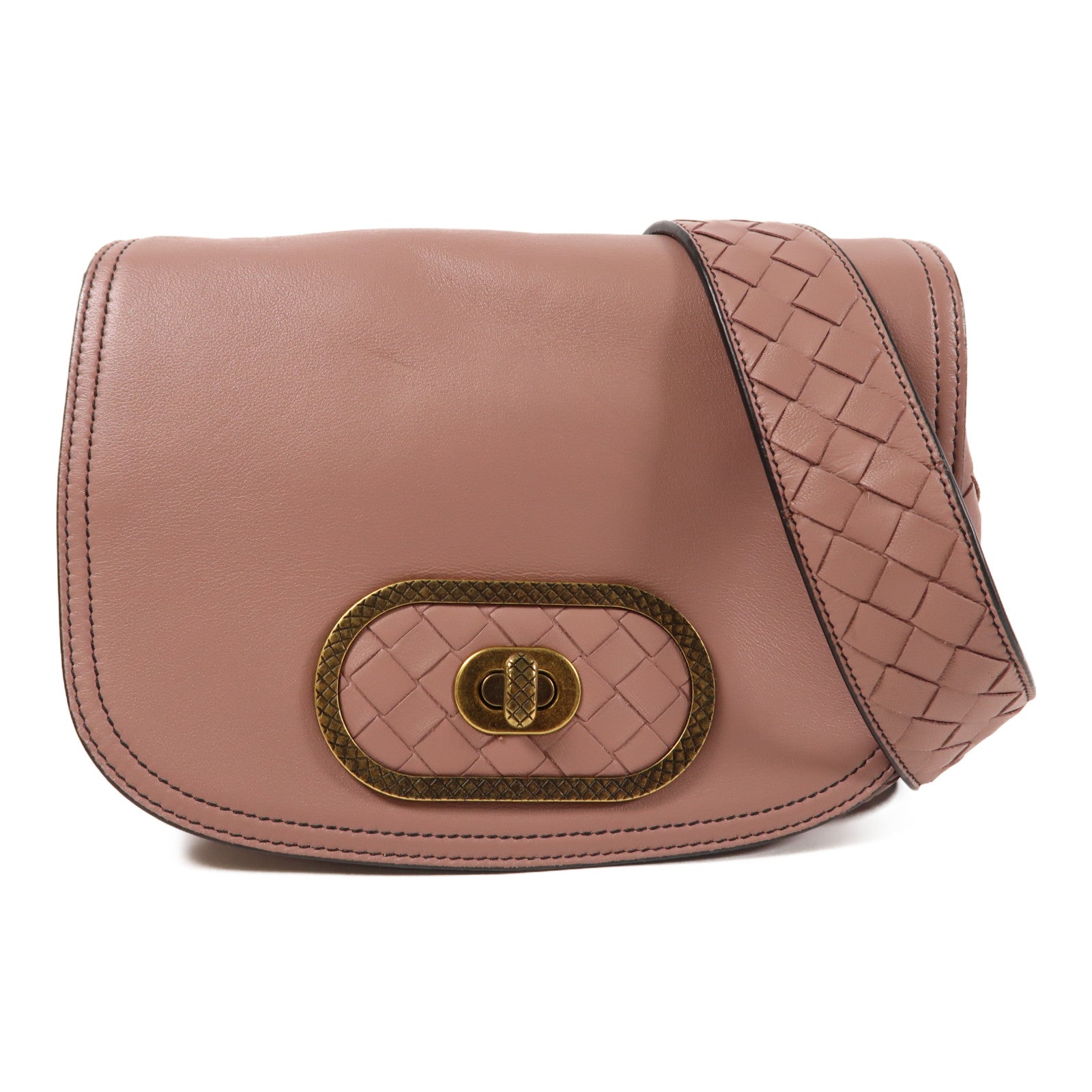 BOTTEGA VENETA 【激減優惠】牛皮皮革Shoulder Bag肩背袋