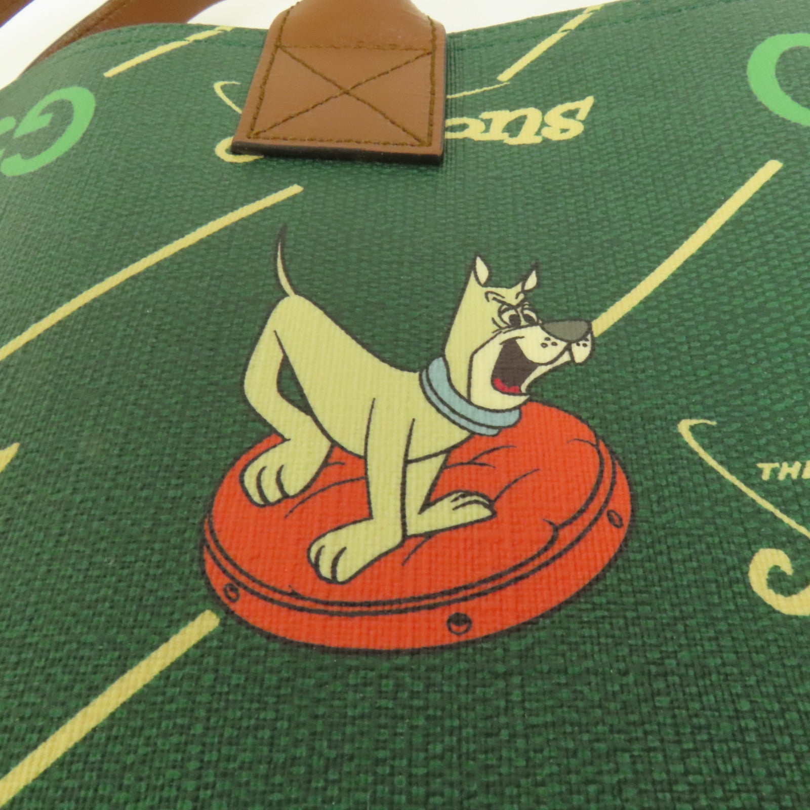 GUCCI 塗層帆布The Jetsons手挽袋