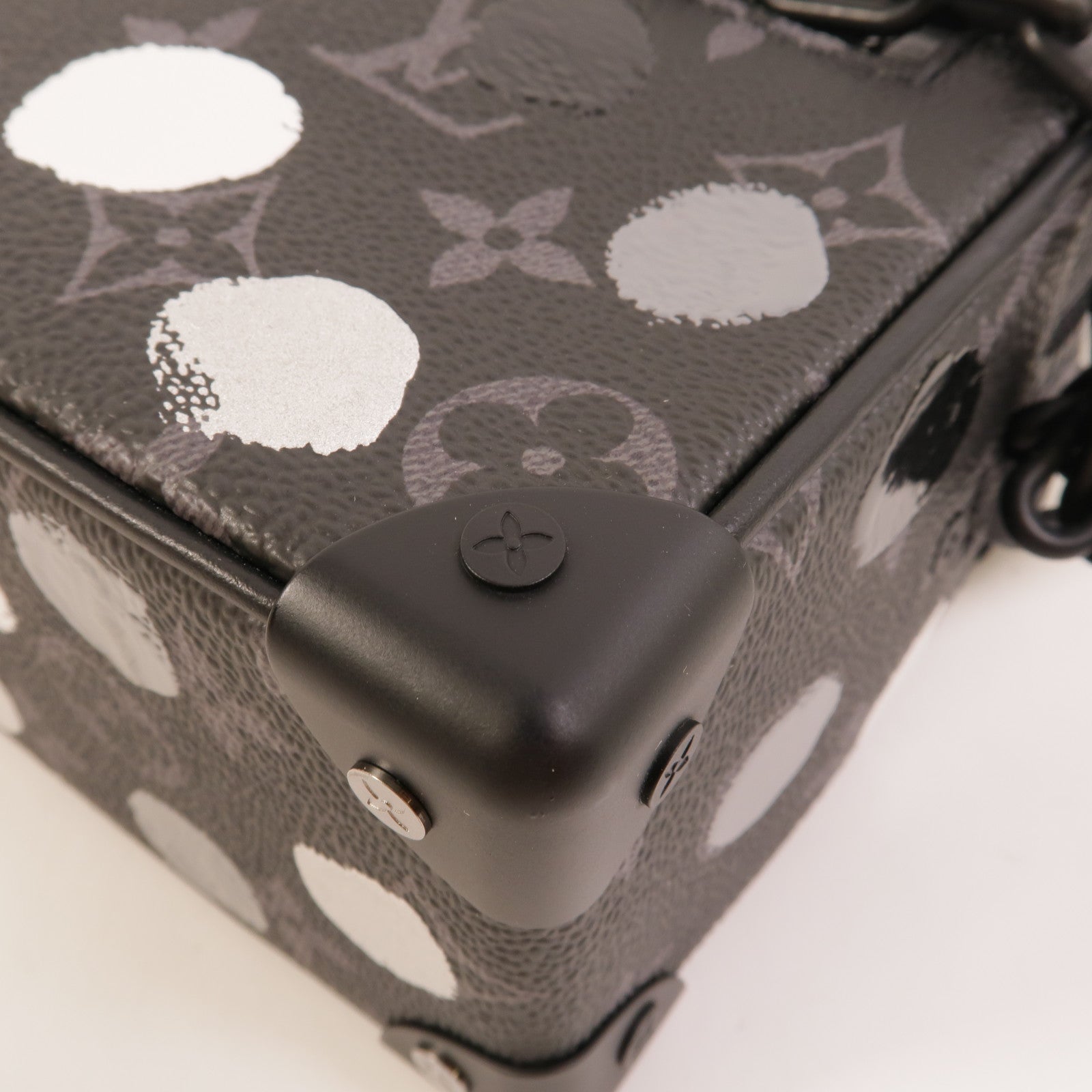 LOUIS VUITTON Monogram Eclipse Mini Soft Trunk肩背袋