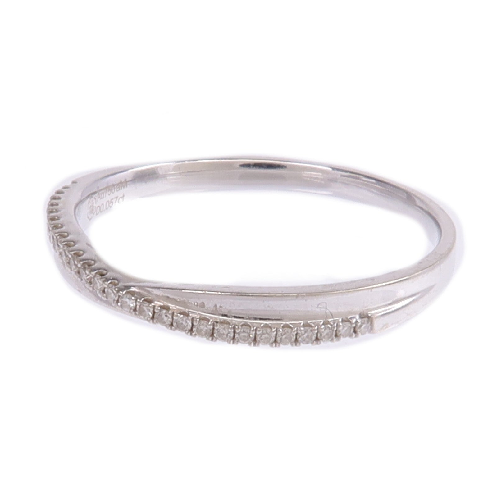 JEWELRY 18K白金Diamond Ring鑽石戒指US#5.5