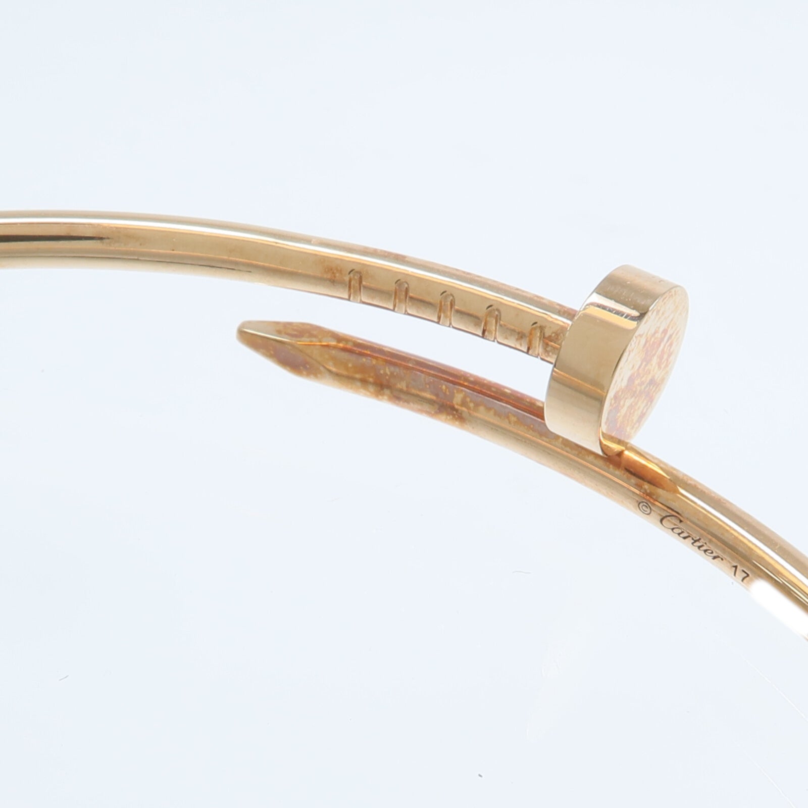 CARTIER 18K玫瑰金Juste Un Clou Bracelet手鐲