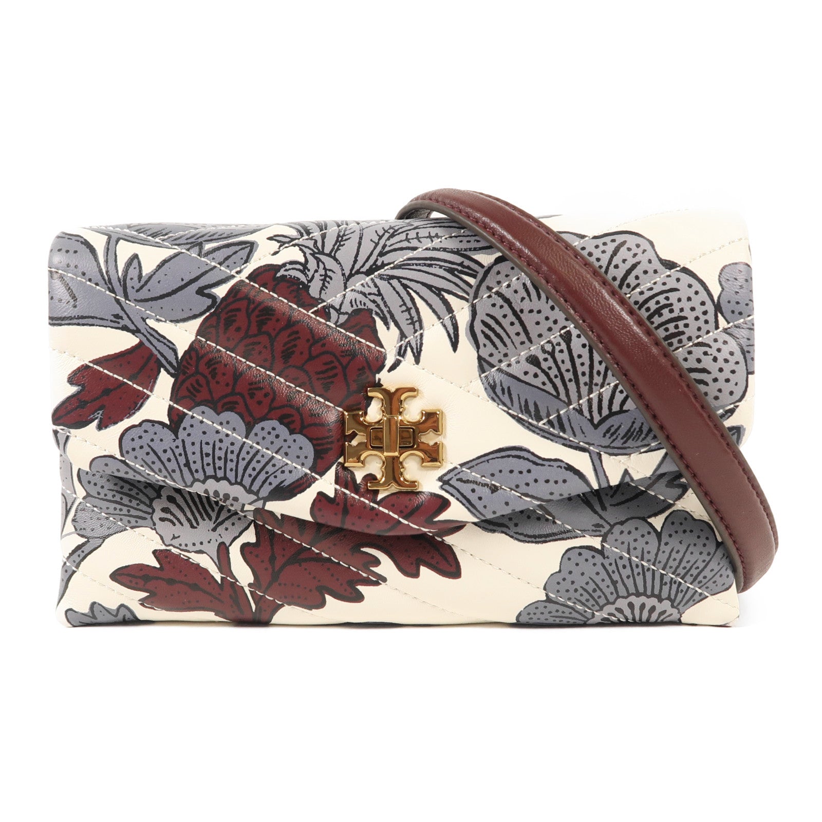 Tory Burch 羊皮皮革Shoulder Bag金扣鏈帶肩背袋