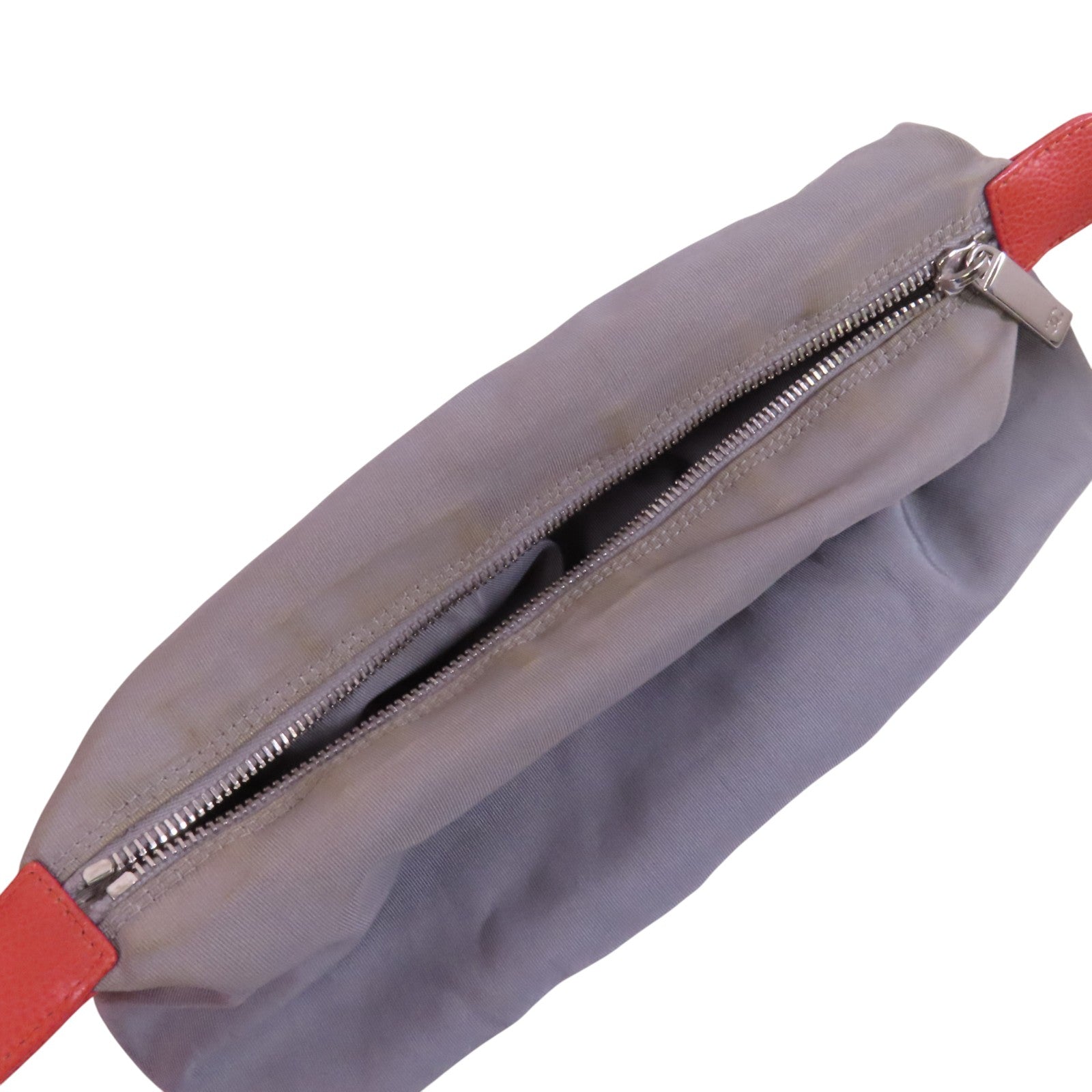 CHANEL 牛皮皮革Shoulder Bag銀扣肩背袋