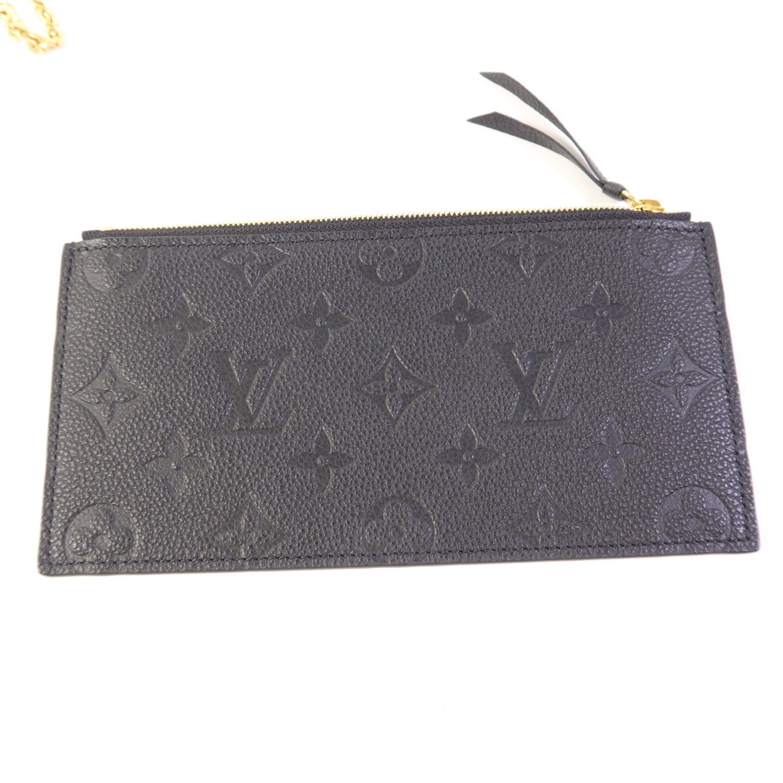 LOUIS VUITTON Monogram Empreinte Felicie Pochette金扣肩背袋