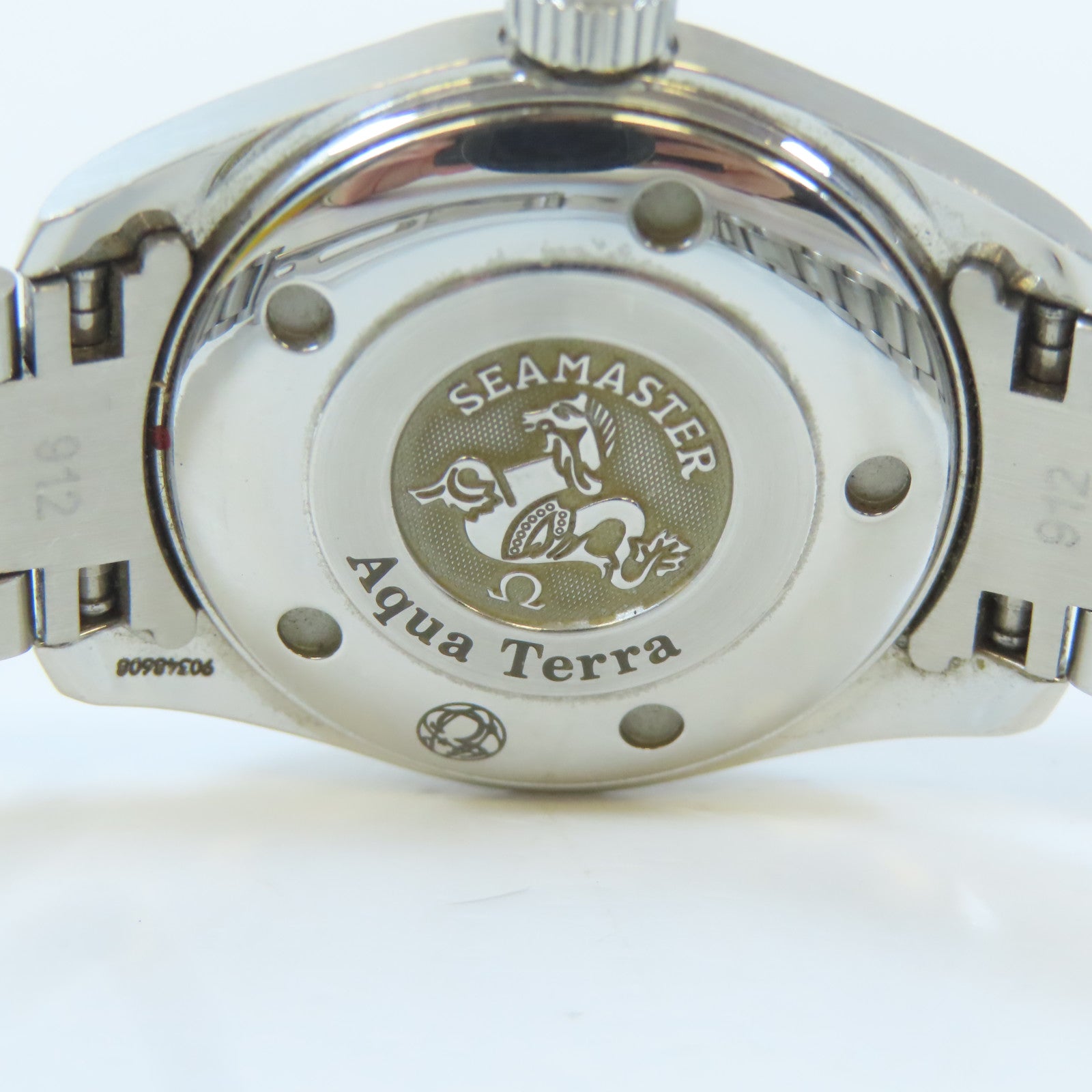 OMEGA Seamaster不鏽鋼手錶自動機芯白色