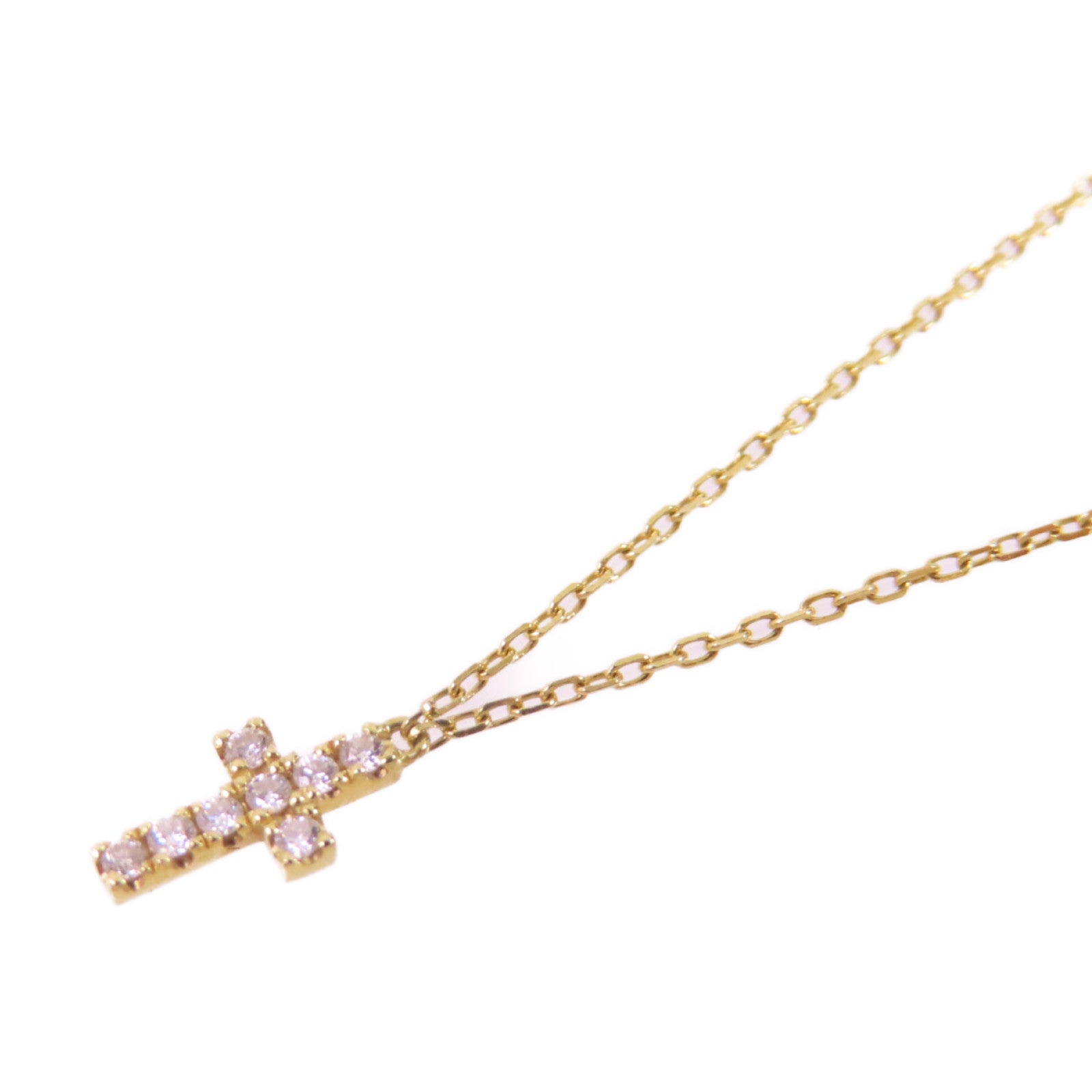 AHKAH 18K黃金/0.05ct鑽石Diamond Necklace項鍊