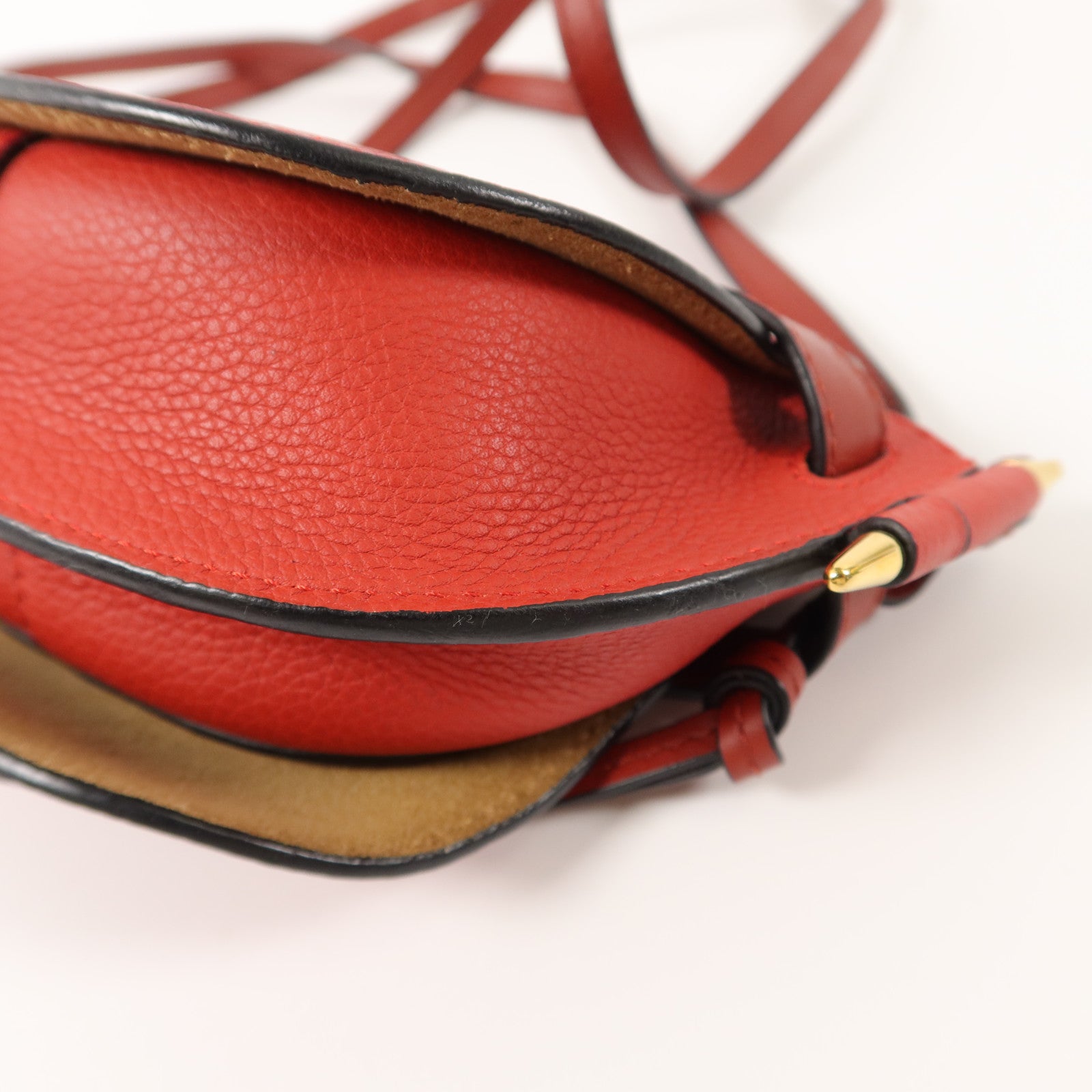 LOEWE 牛皮皮革Mini Gate肩背袋