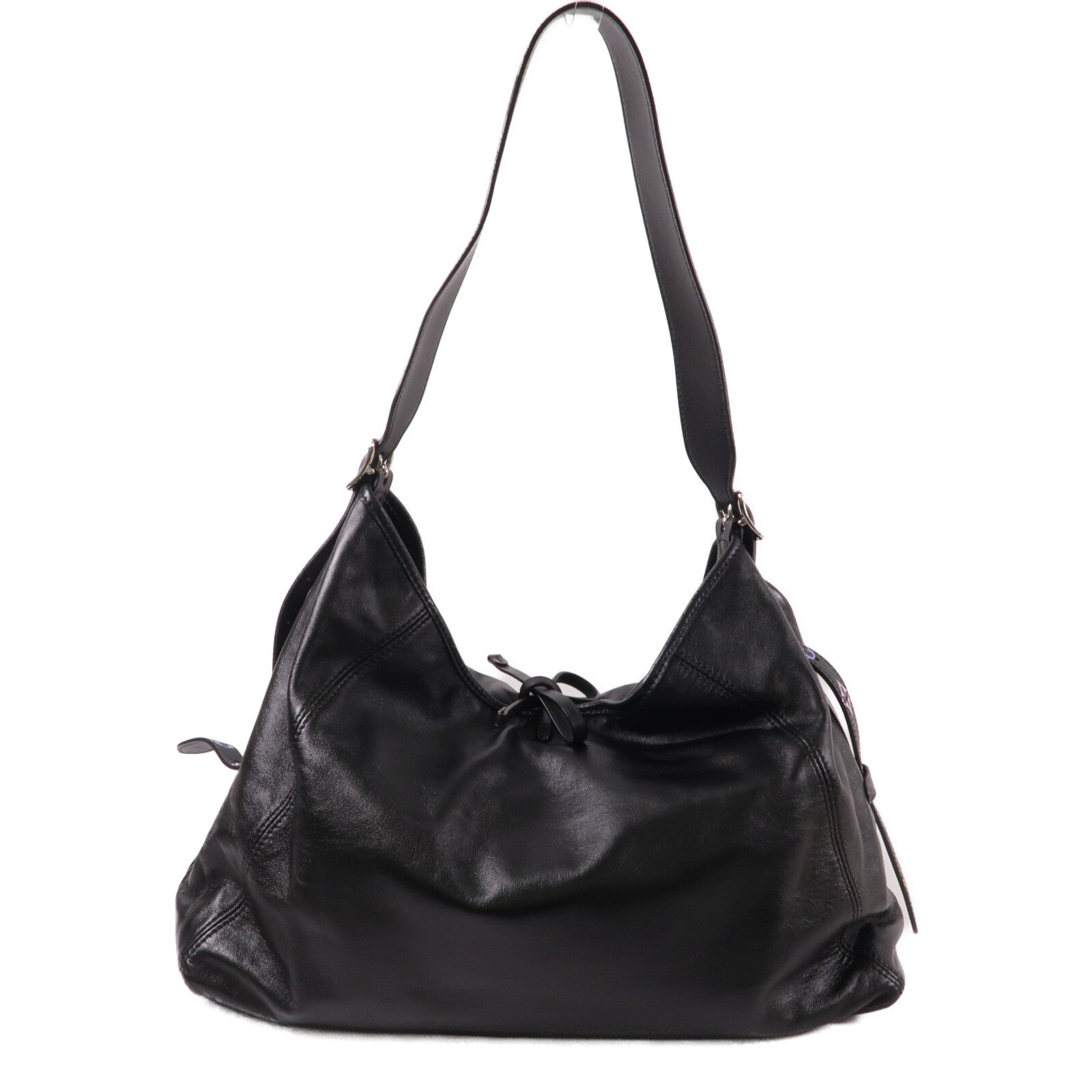 LOUIS VUITTON 羊皮皮革CarryAll Vibe MM肩背袋