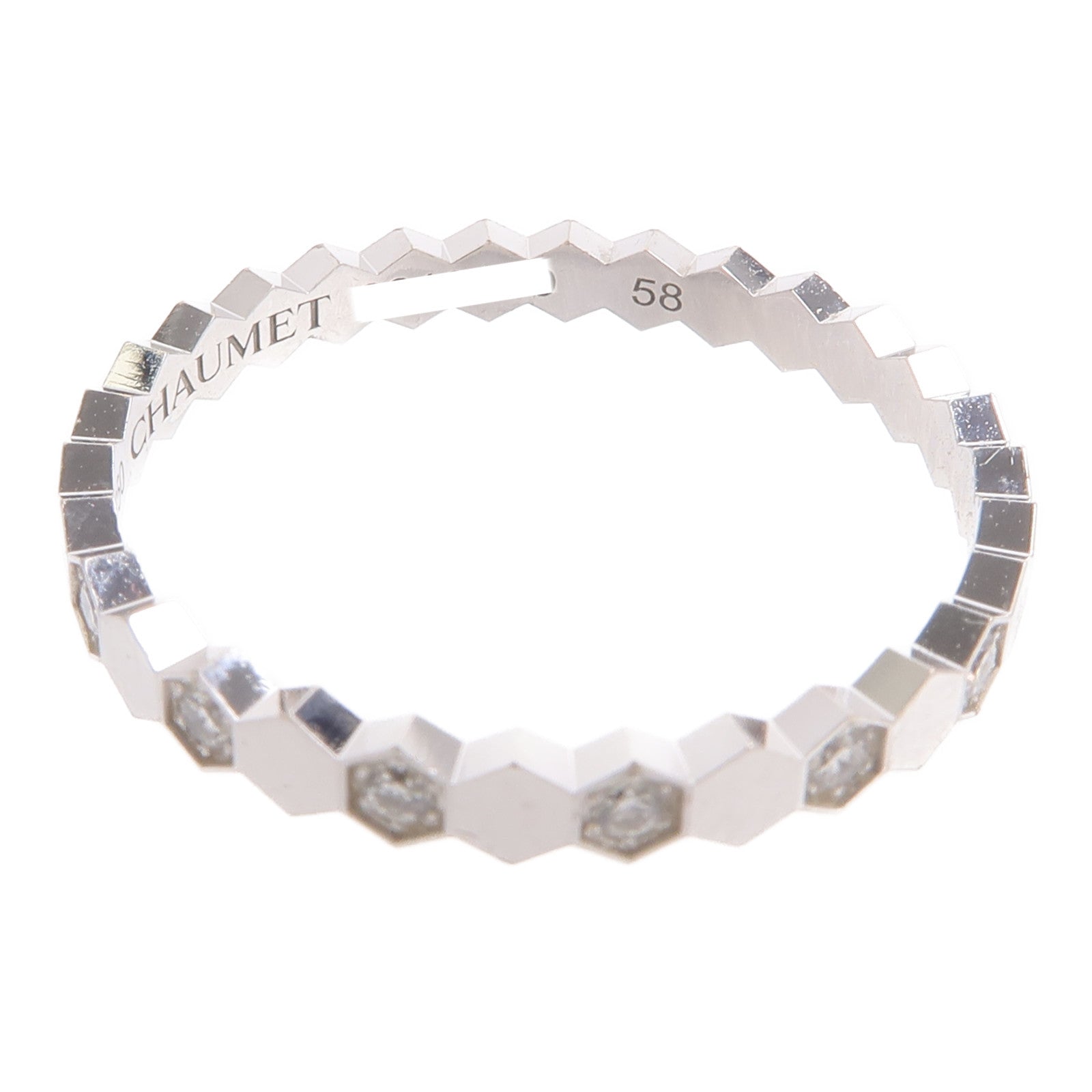 Chaumet 18K白金Bee My Love Ring戒指