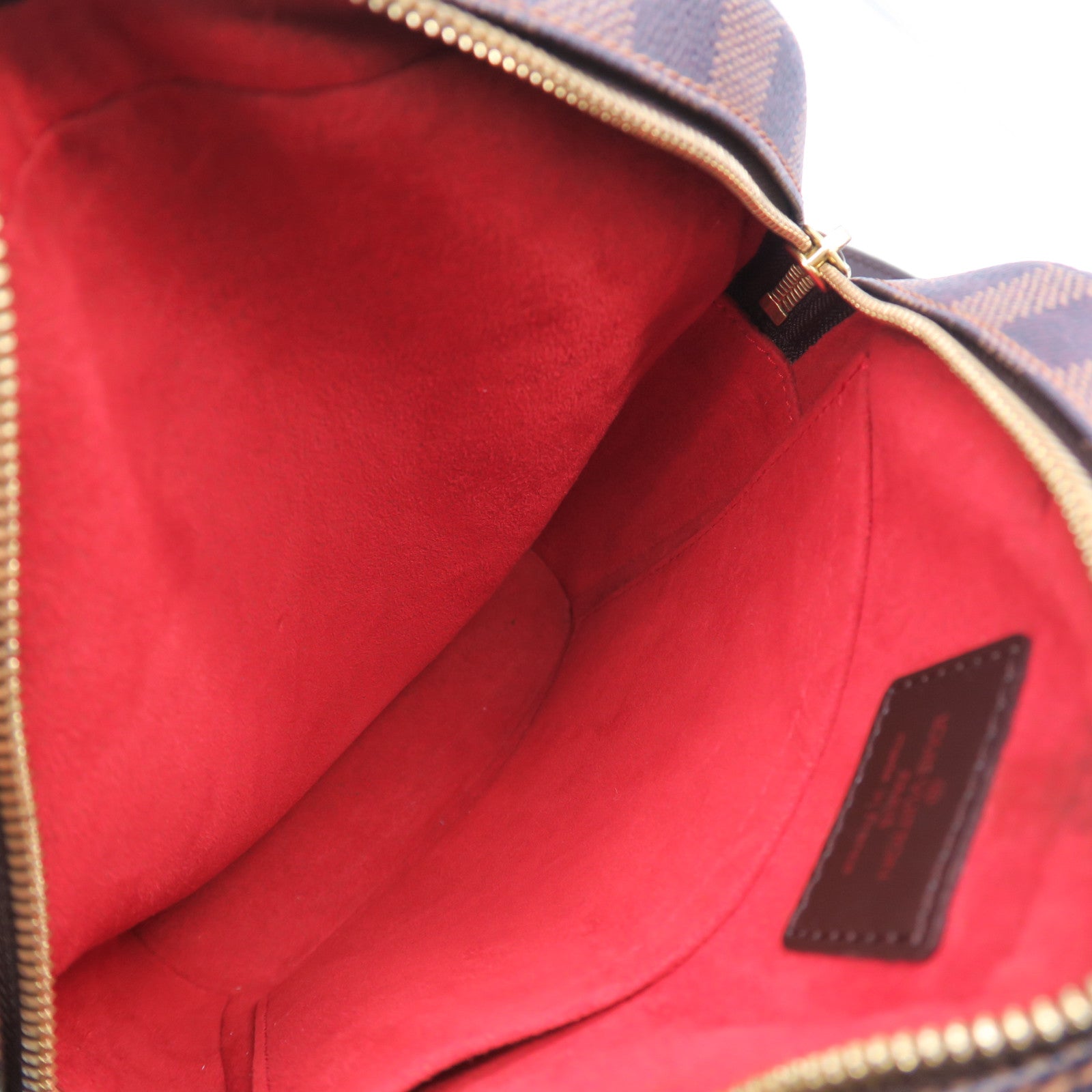 LOUIS VUITTON 【激減優惠】Damier Ebene Ipanema PM金扣肩背袋啡色