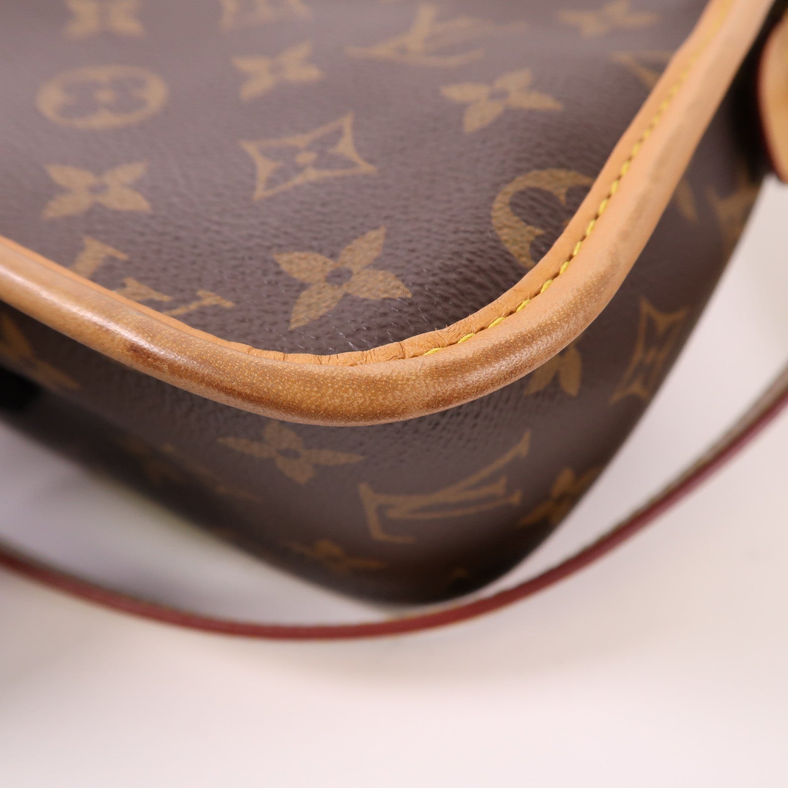 LOUIS VUITTON Monogram Diane金扣肩背袋