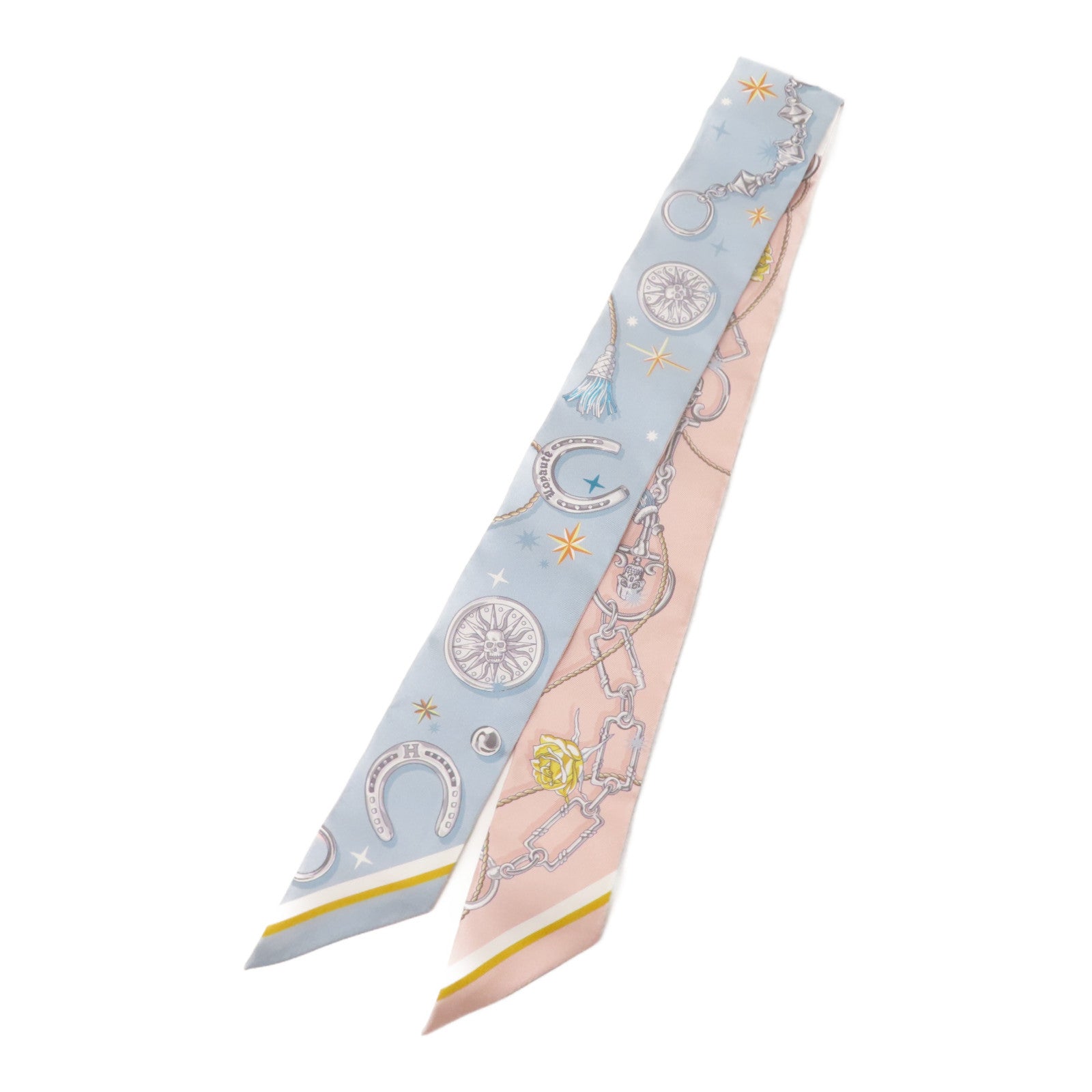 HERMES 絲質Twilly絲巾