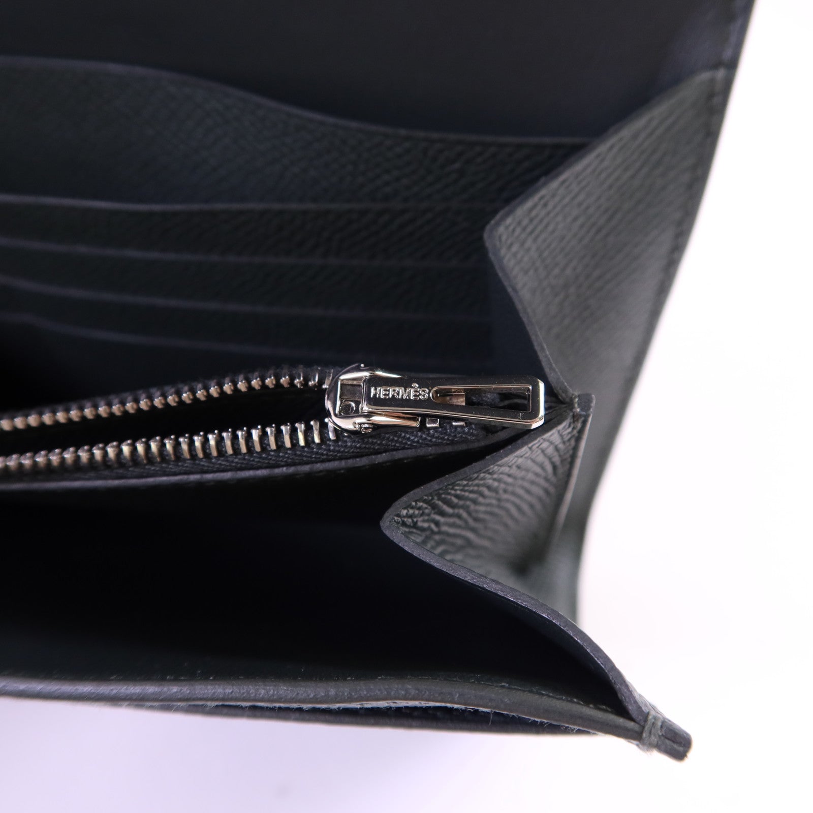 HERMES Epsom皮革Constance To Go銀扣肩背袋