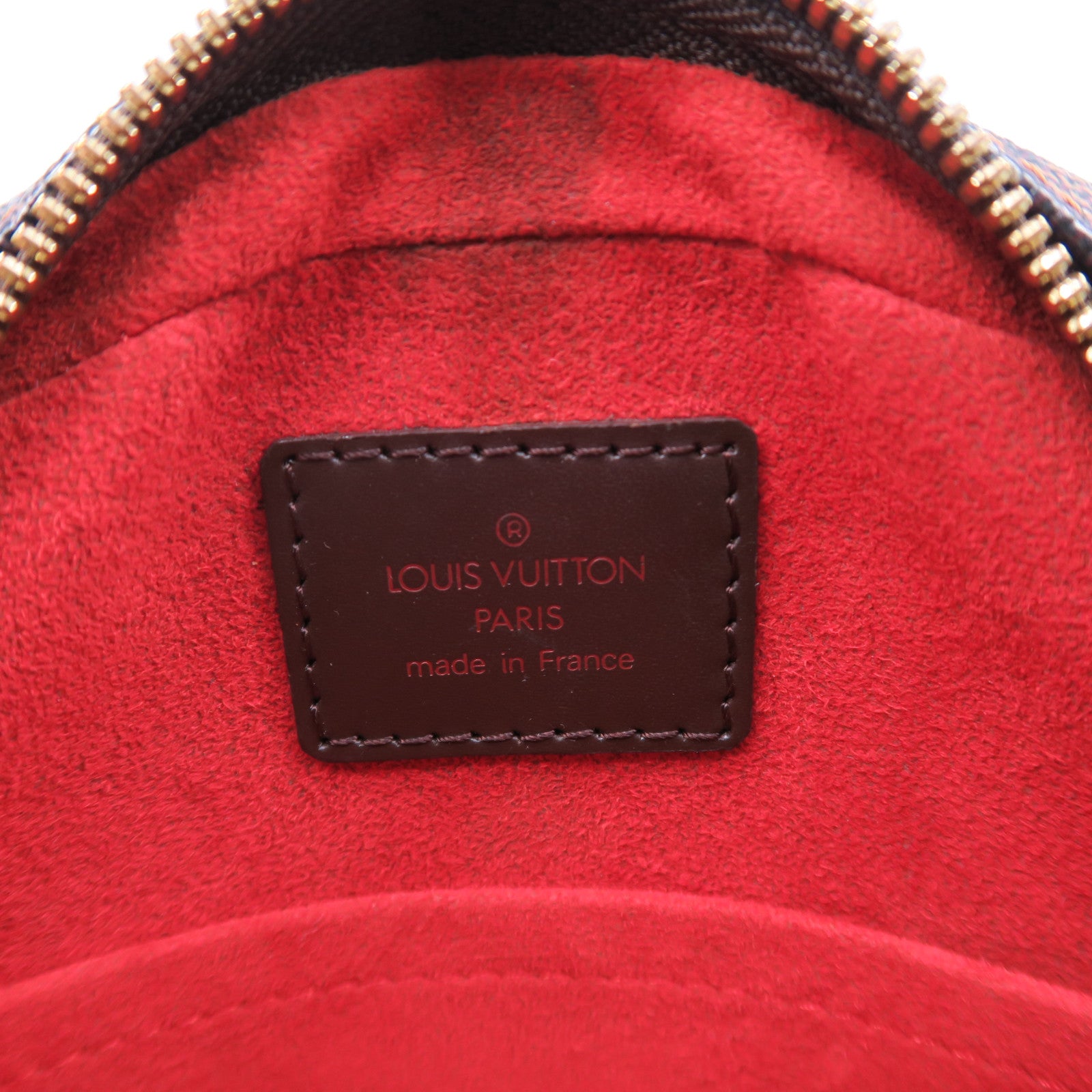LOUIS VUITTON 【激減優惠】Damier Ebene Ipanema PM金扣肩背袋啡色